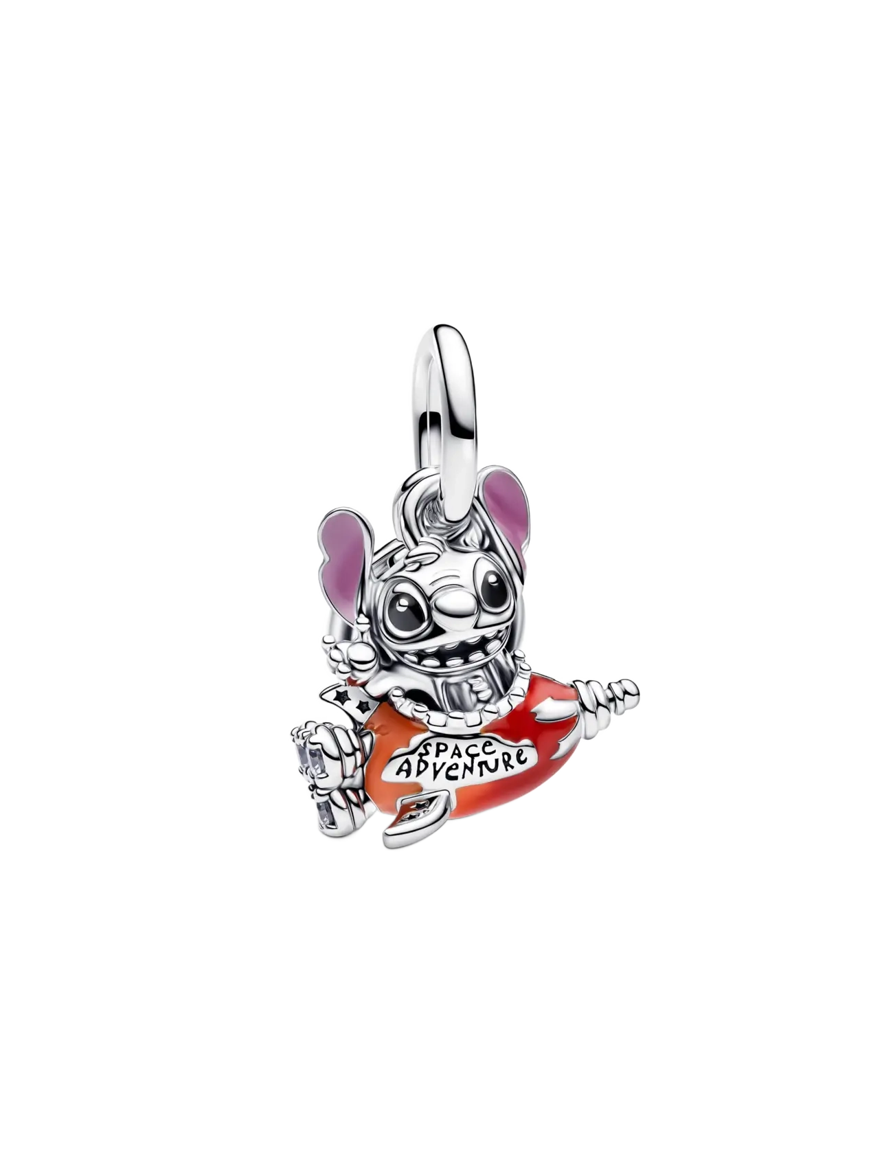 Pandora Disney Stitch Rocket Ship Dangle Charm - Accessoarer - ORANGE / orange