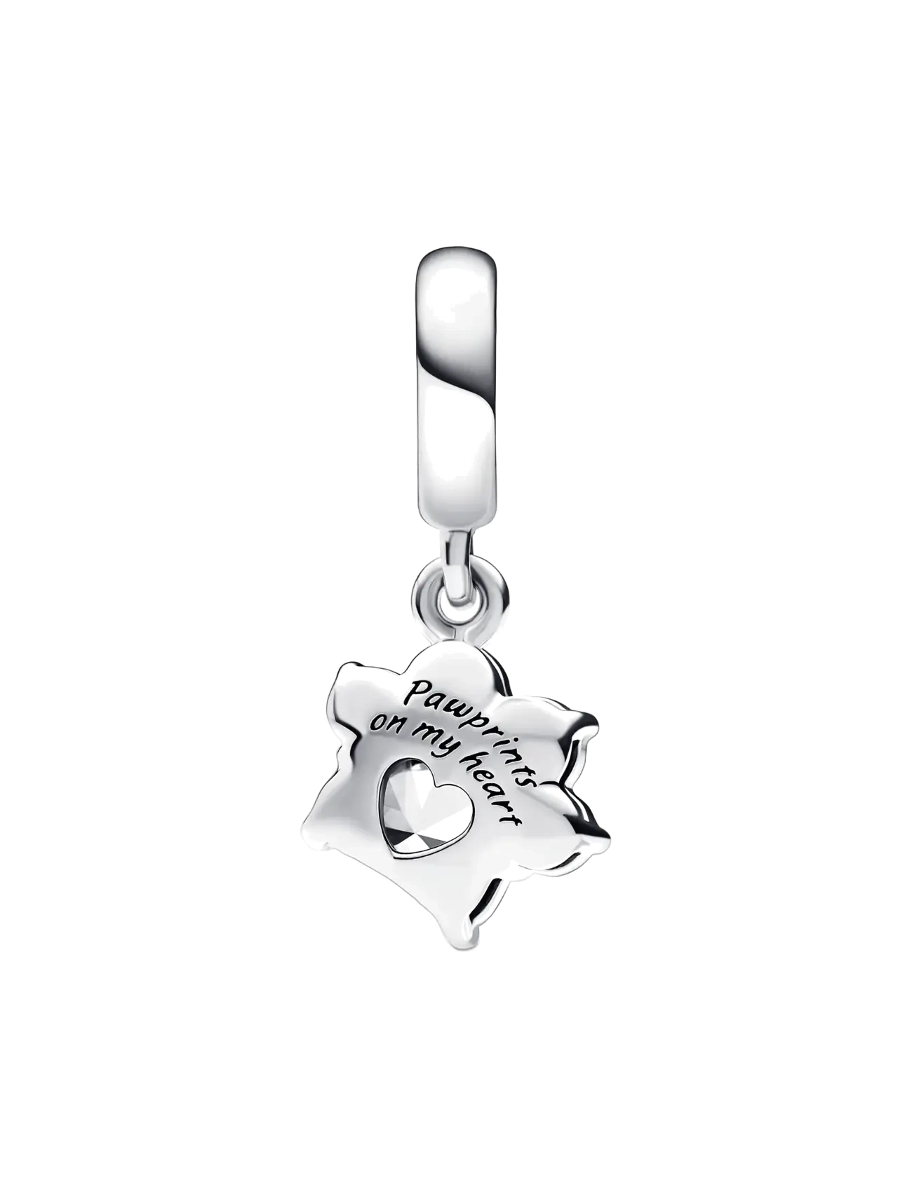 Pandora - Sterling silver Paw - anhänger - blue - 2