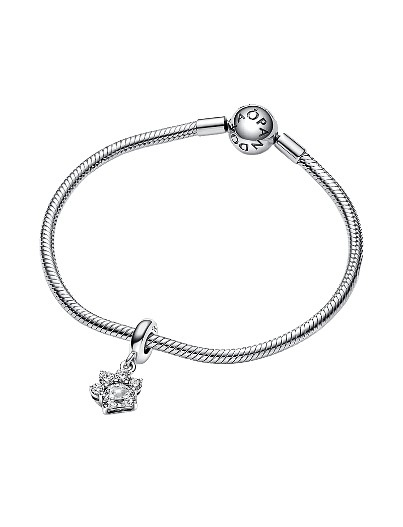Pandora - Sterling silver Paw - anhänger - blue - 3
