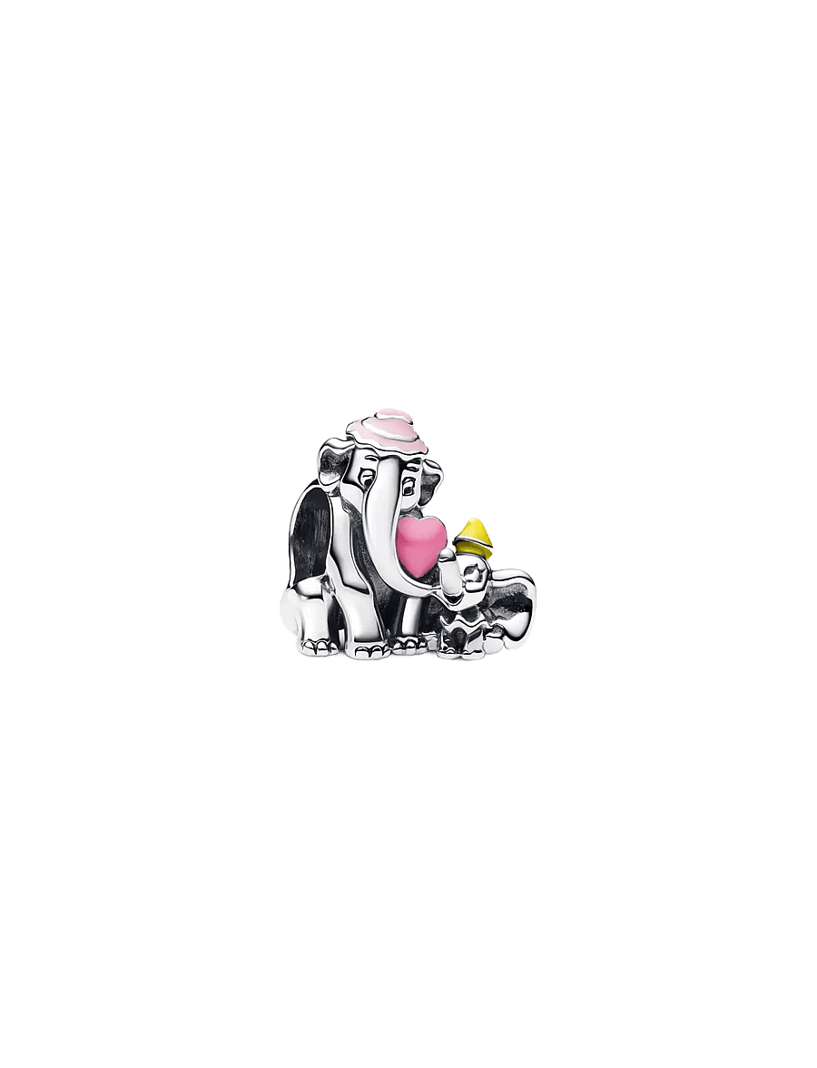Pandora - Disney Dumbo & Mum Charm - anhänger - pink - 1