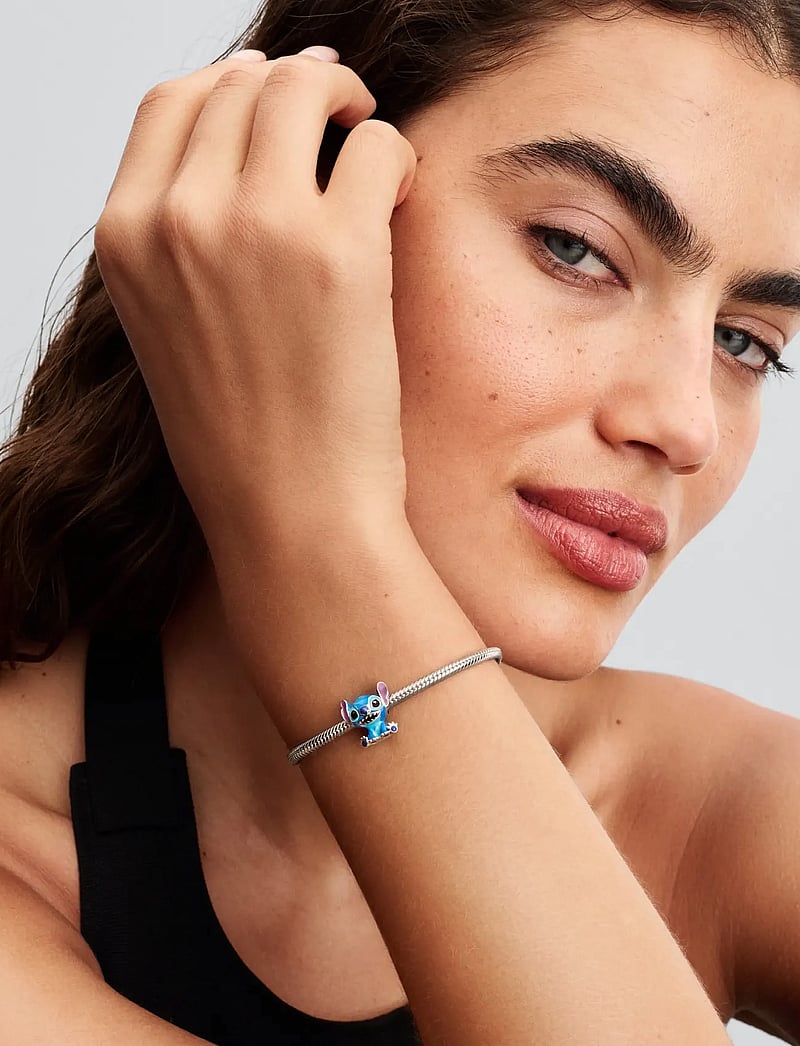 Pandora - Disney Stitch sterling silver charm with purple, blue and black enamel - hängen & berlocker - blue - 0