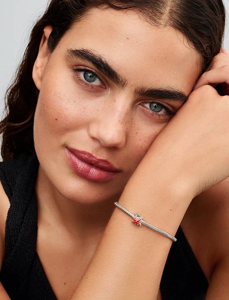 Pandora - Starfish sterling silver charm with shaded blue and pink enamel - hängen & berlocker - multicolor - 0