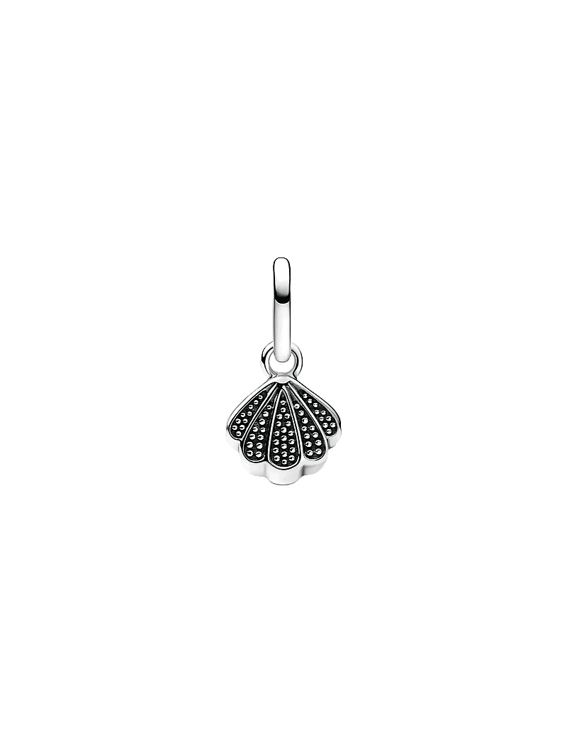 Pandora - Shell sterling silver mini dangle with clear cubic zirconia - anhänger - clear - 2