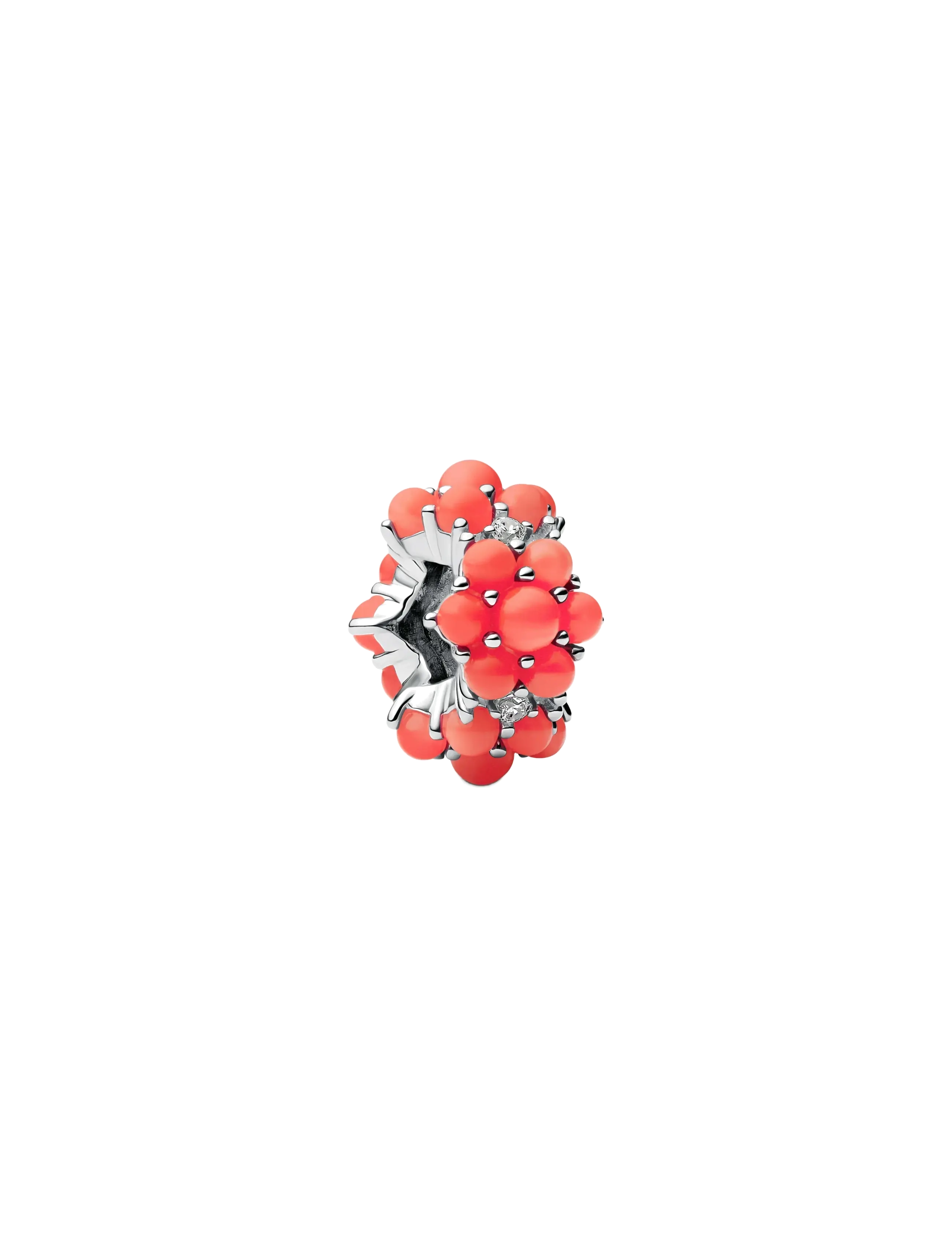 Pandora Coral-coloured Ocean Charm - Charms - RED / red