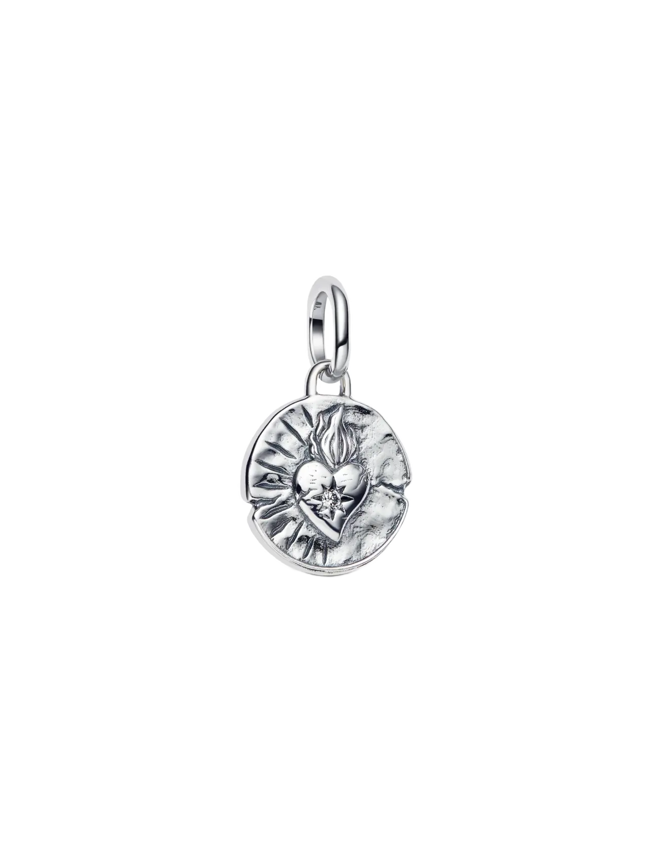 Pandora Heart Medallion Charm - Charms - CLEAR / undefined