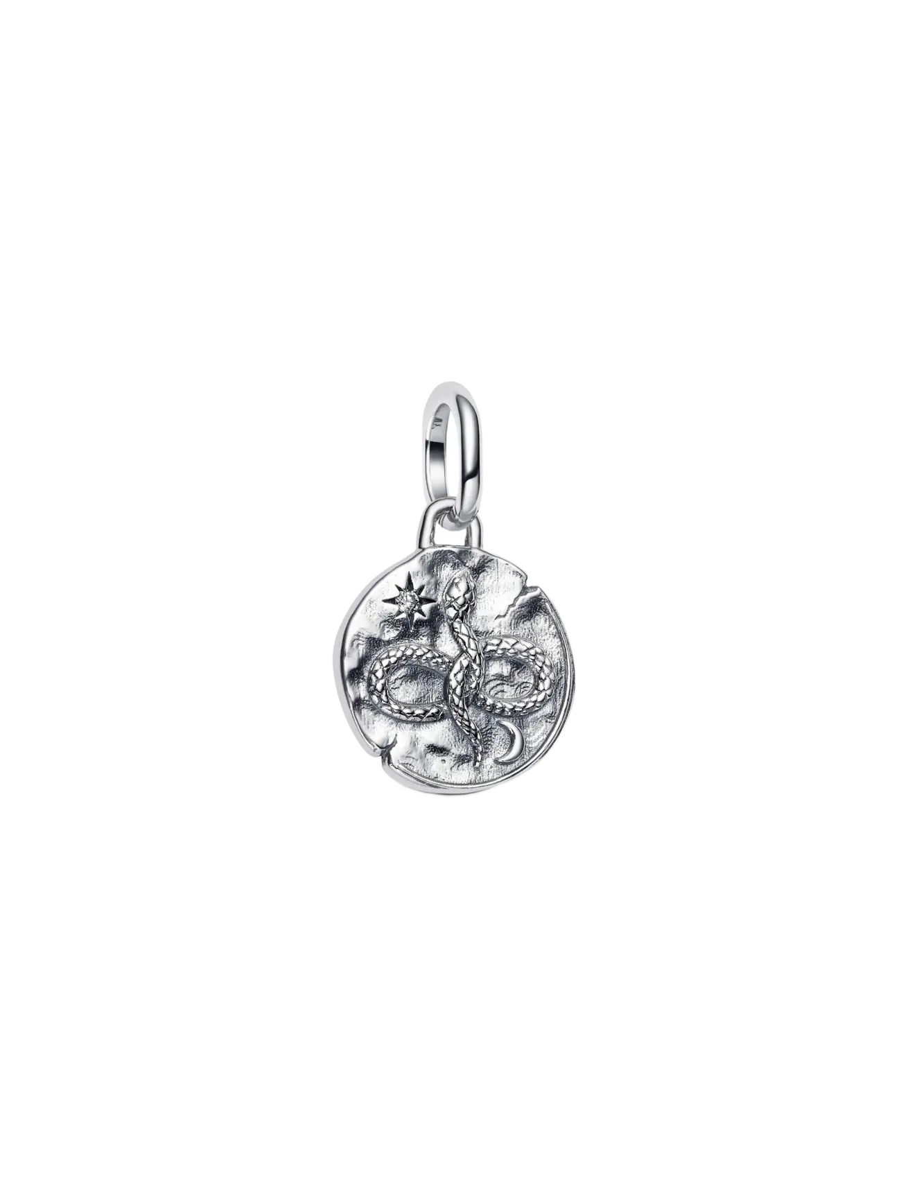 Pandora Infinity Snake Medallion Charm - Charms - CLEAR / undefined