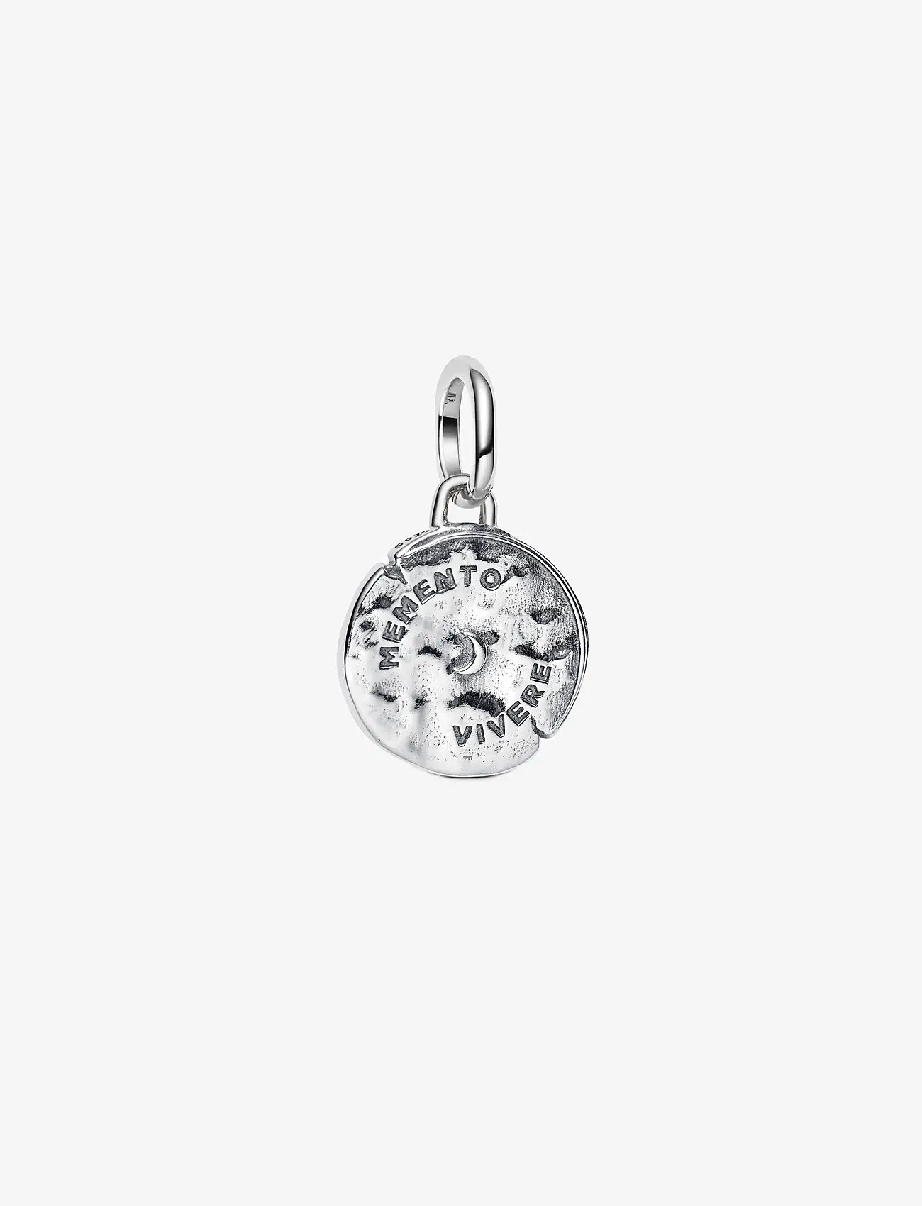 Pandora - Infinity snake sterling silver medallion with clear cubic zirconia - pendants - clear - 2