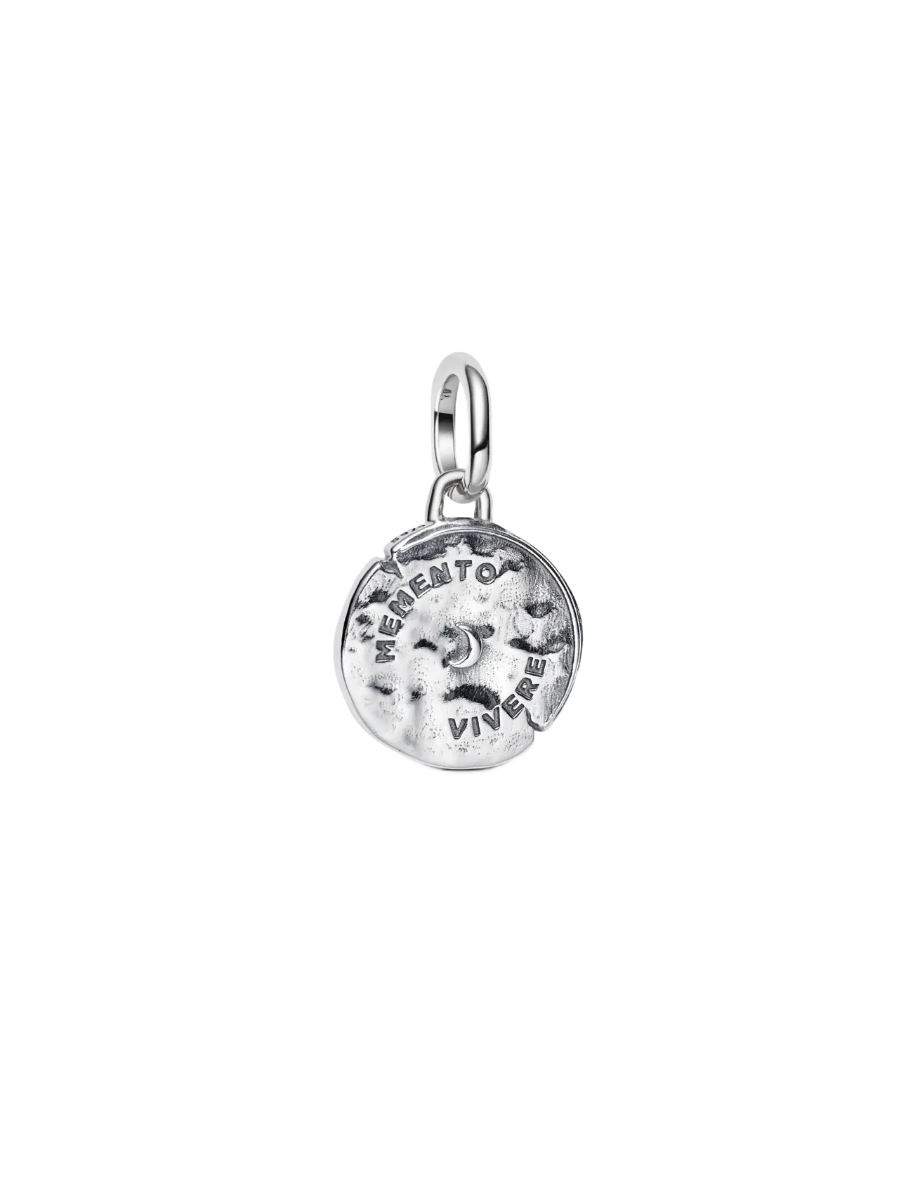 Pandora - Infinity Snake Medallion Charm - riipukset - clear - 2
