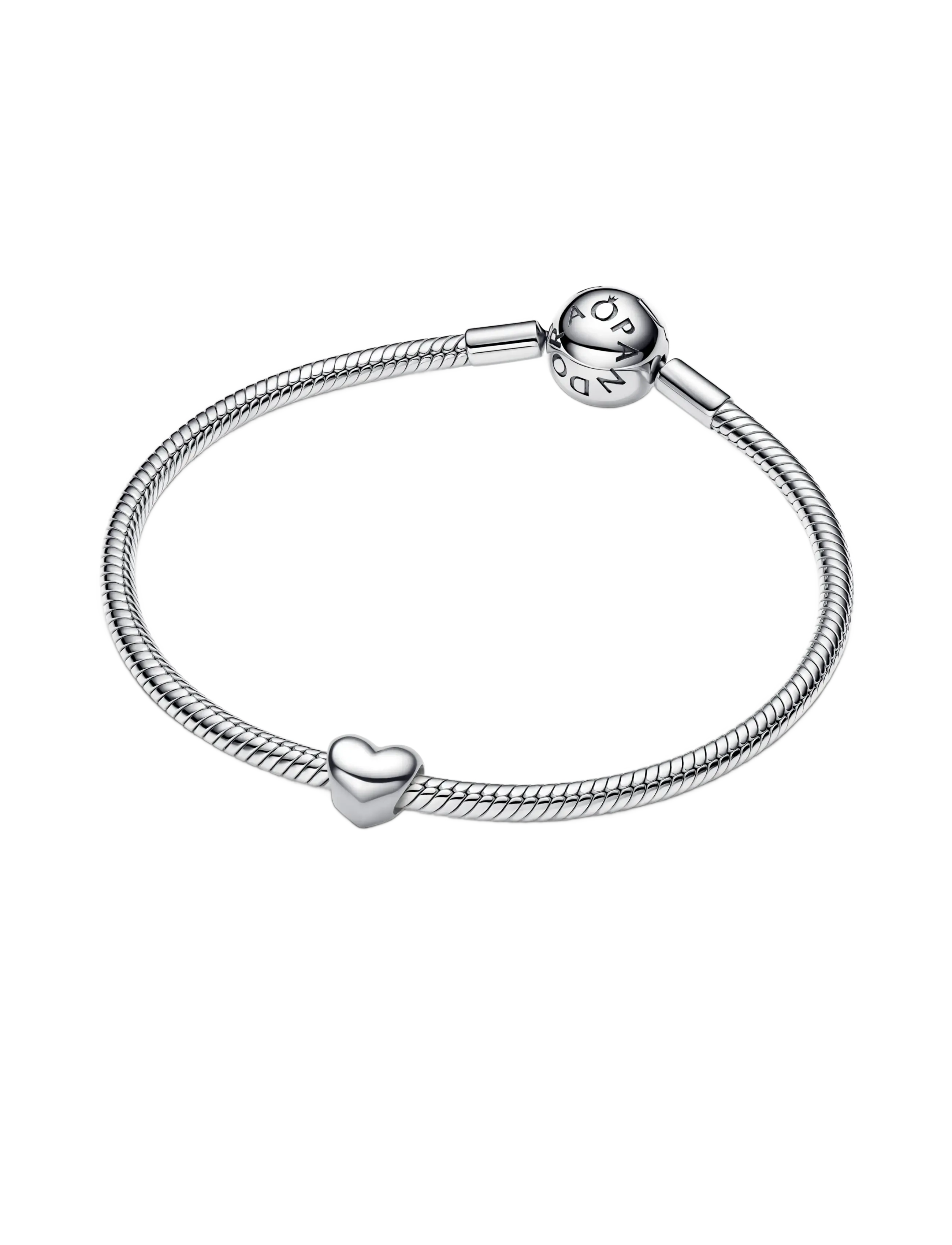 Pandora - Heart sterling silver mini charm - anhänger - no color - 2