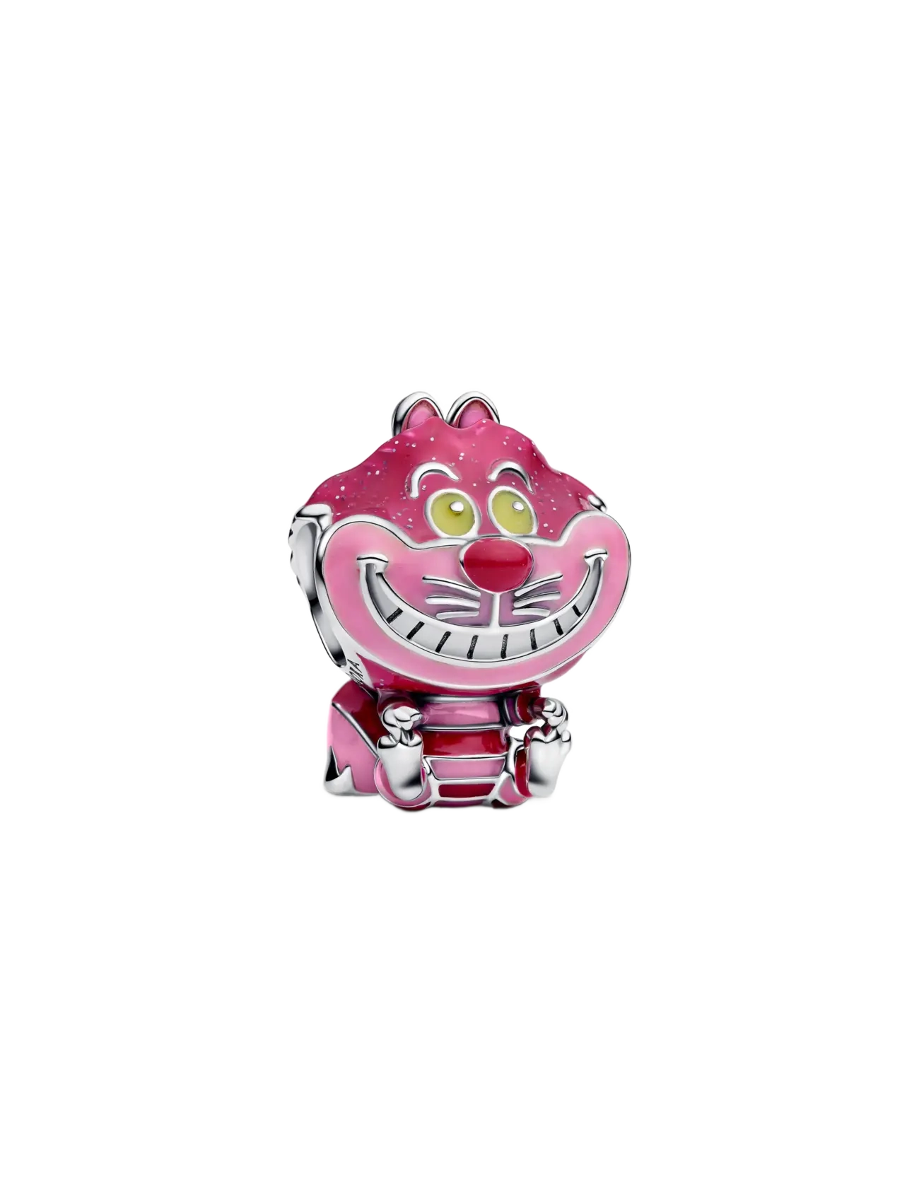Pandora Disney Alice in Wonderland Cheshire Cat Charm - Samarbejder - PINK / pink/rose