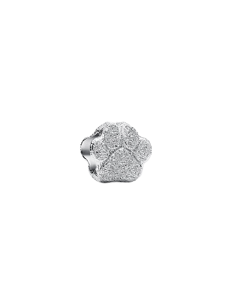 Pandora - Textured Paw Mini Charm - anhänger - no color - 1