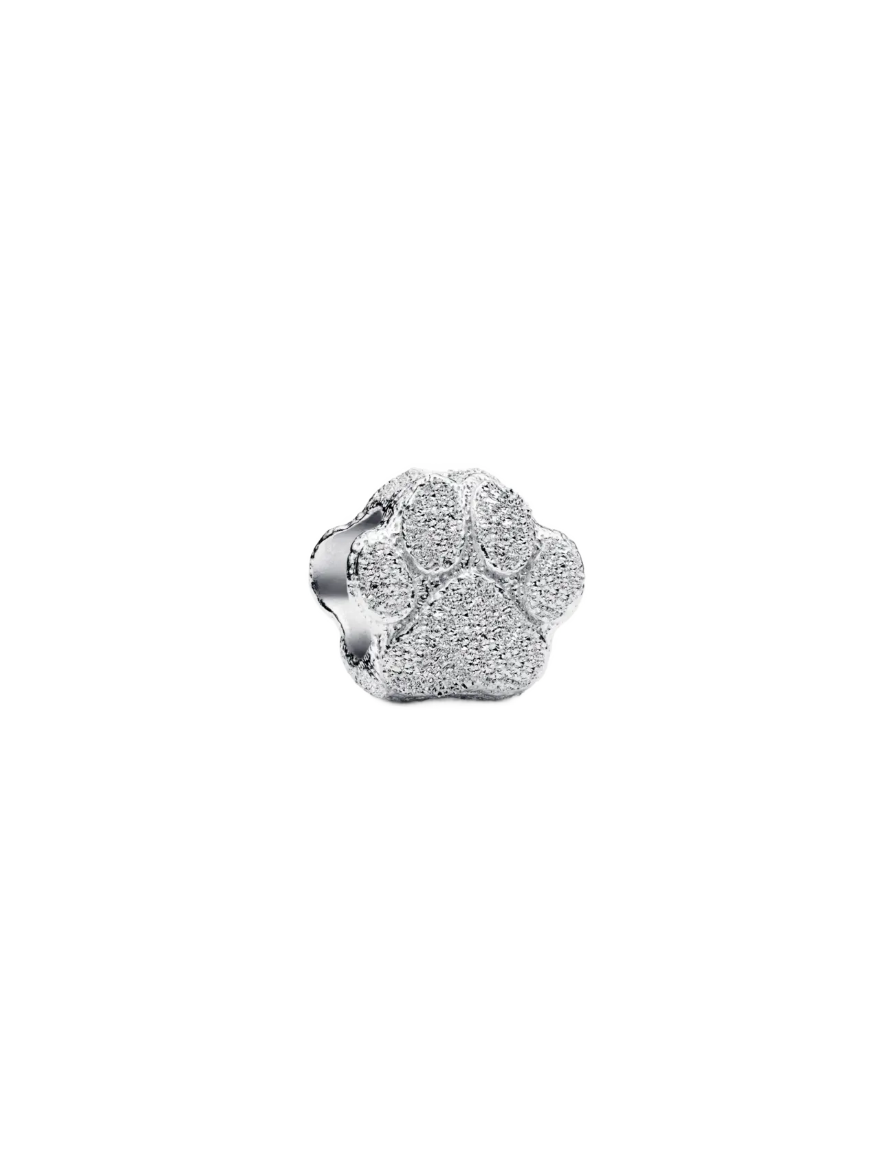 Pandora Textured Paw Mini Charm - Charms - NO COLOR / undefined