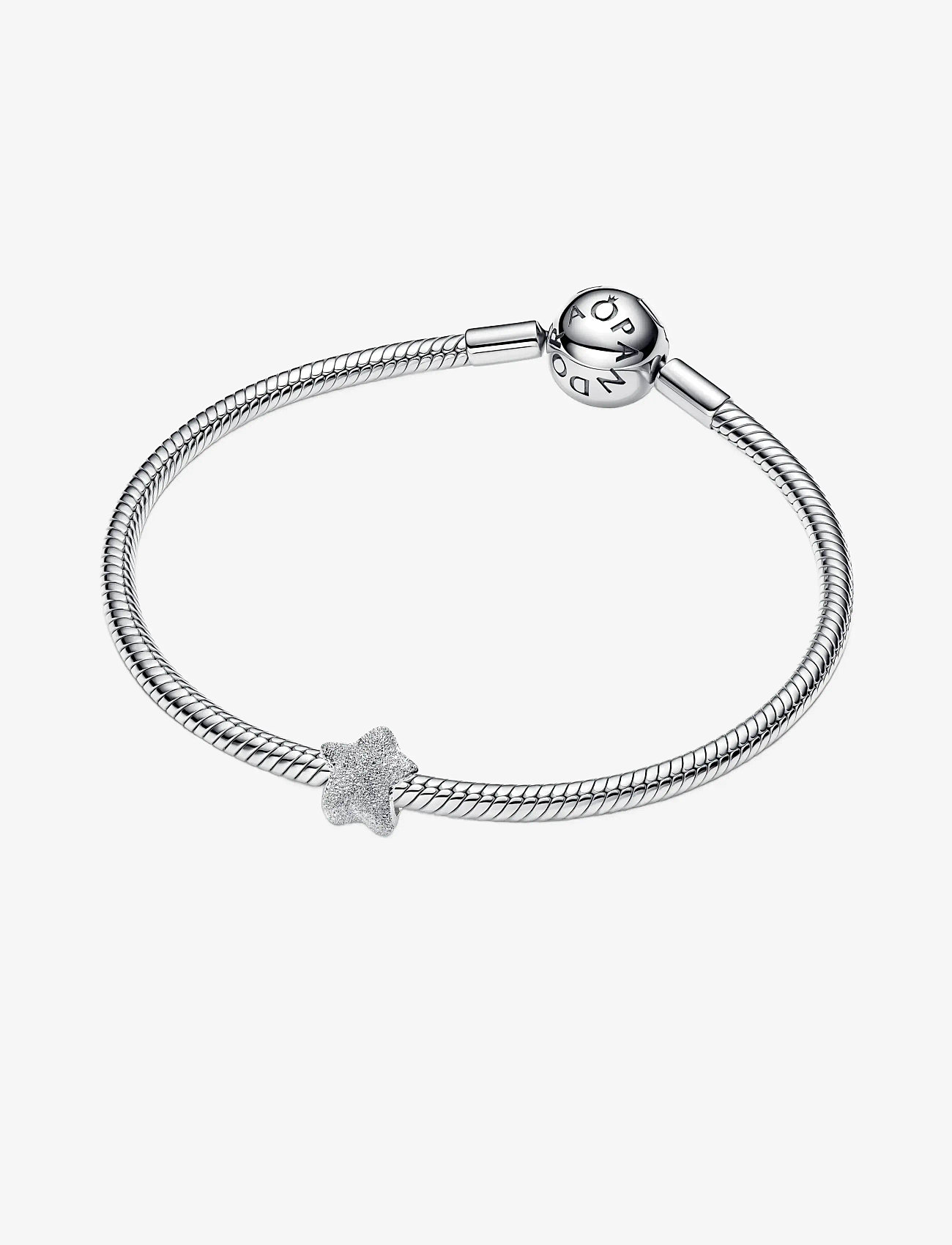 Pandora - Textured Star Mini Charm - anhänger - no color - 2