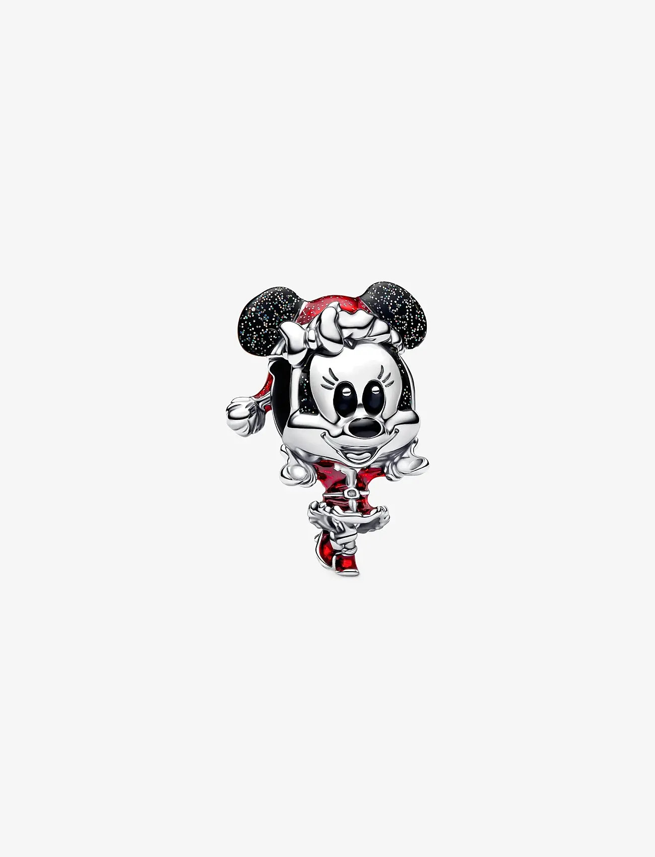 Pandora - Disney Minnie Mouse sterling silver charm - vedhæng - red - 1