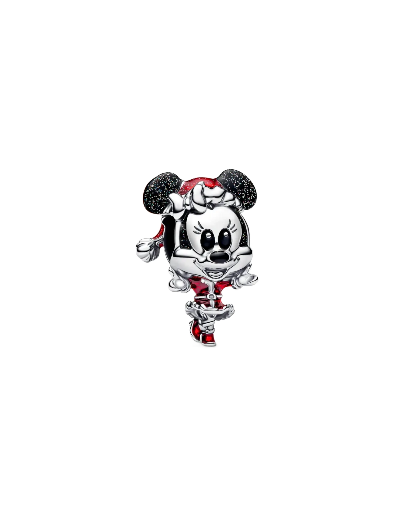 Pandora Disney Minnie Mouse sterling silver charm - Samarbejder - RED / silver