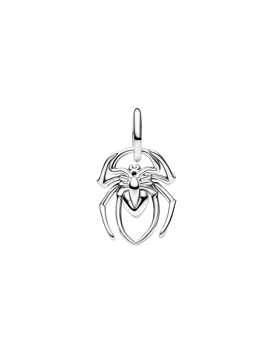 Pandora - Marvel Spider sterling silver dangle with sky blue and fuchsia rose crystal - anheng - red - 2