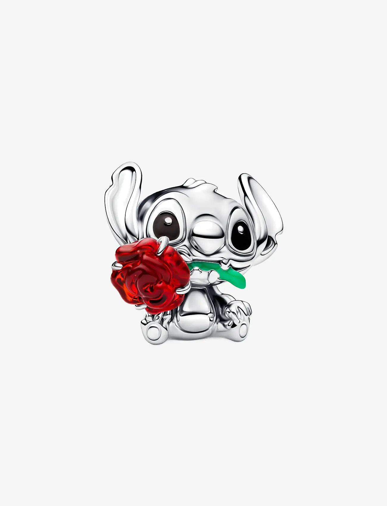 Pandora - Disney Stitch Rose Murano Glass Charm - anhänger - red - 1