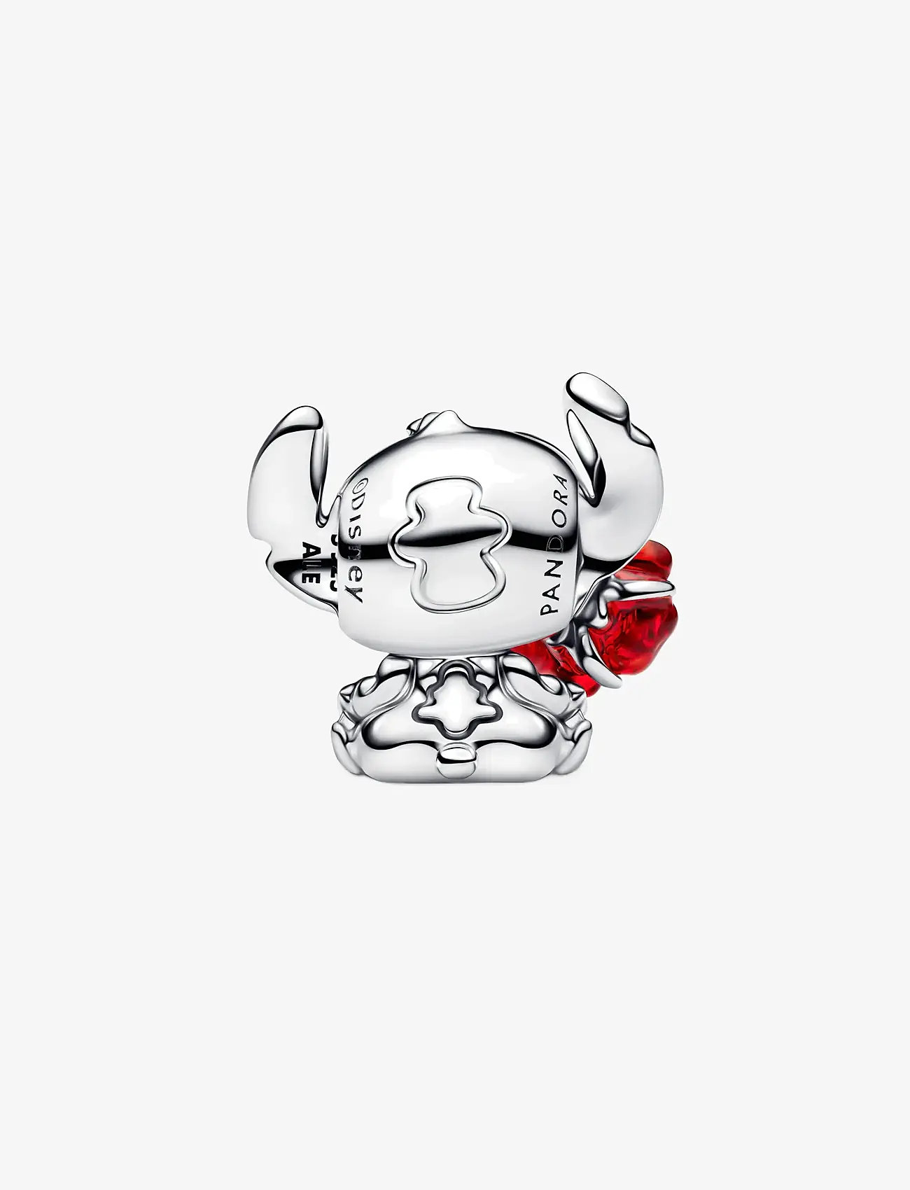 Pandora - Disney Stitch Rose Murano Glass Charm - anhänger - red - 2