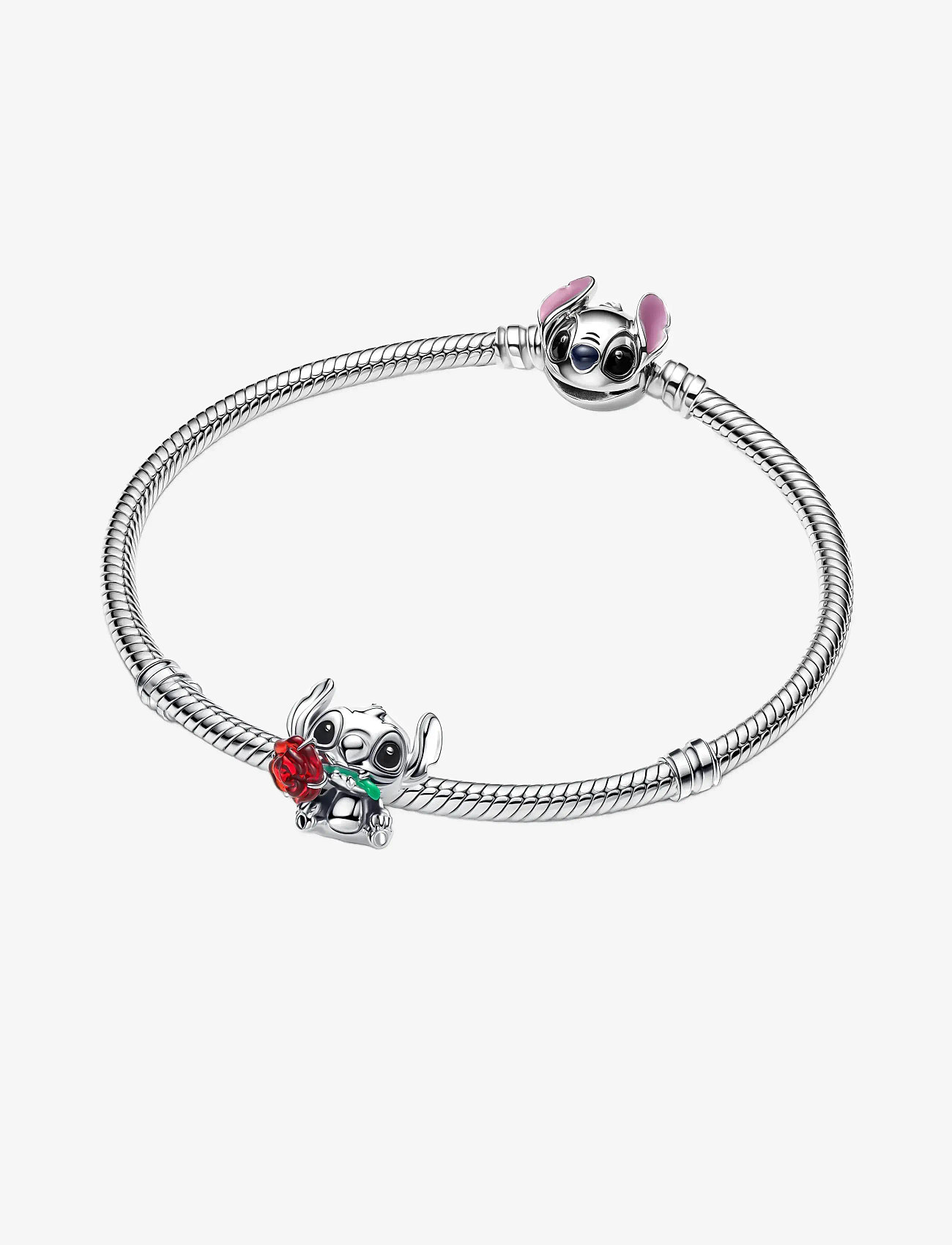 Pandora - Disney Stitch Rose Murano Glass Charm - anhänger - red - 3
