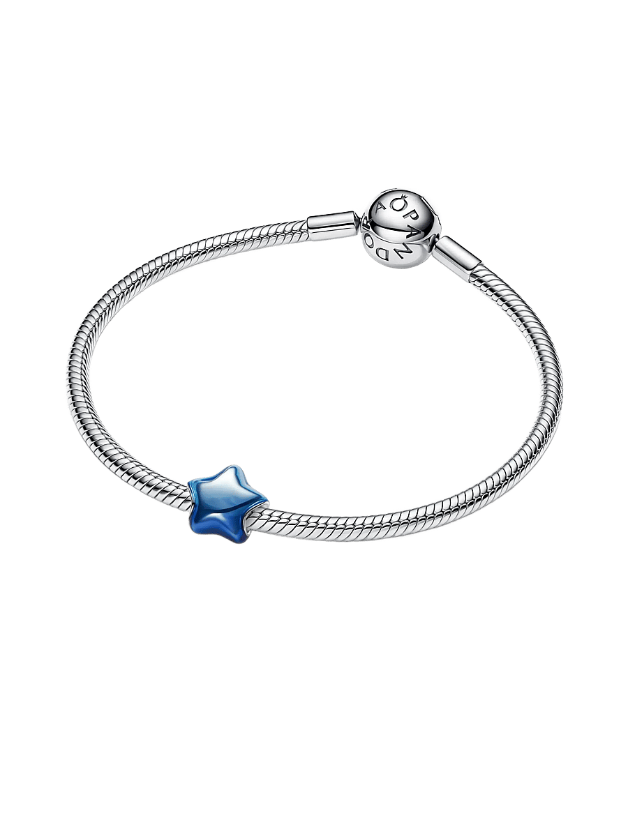 Pandora - Blue Star Charm - vedhæng - blue - 2