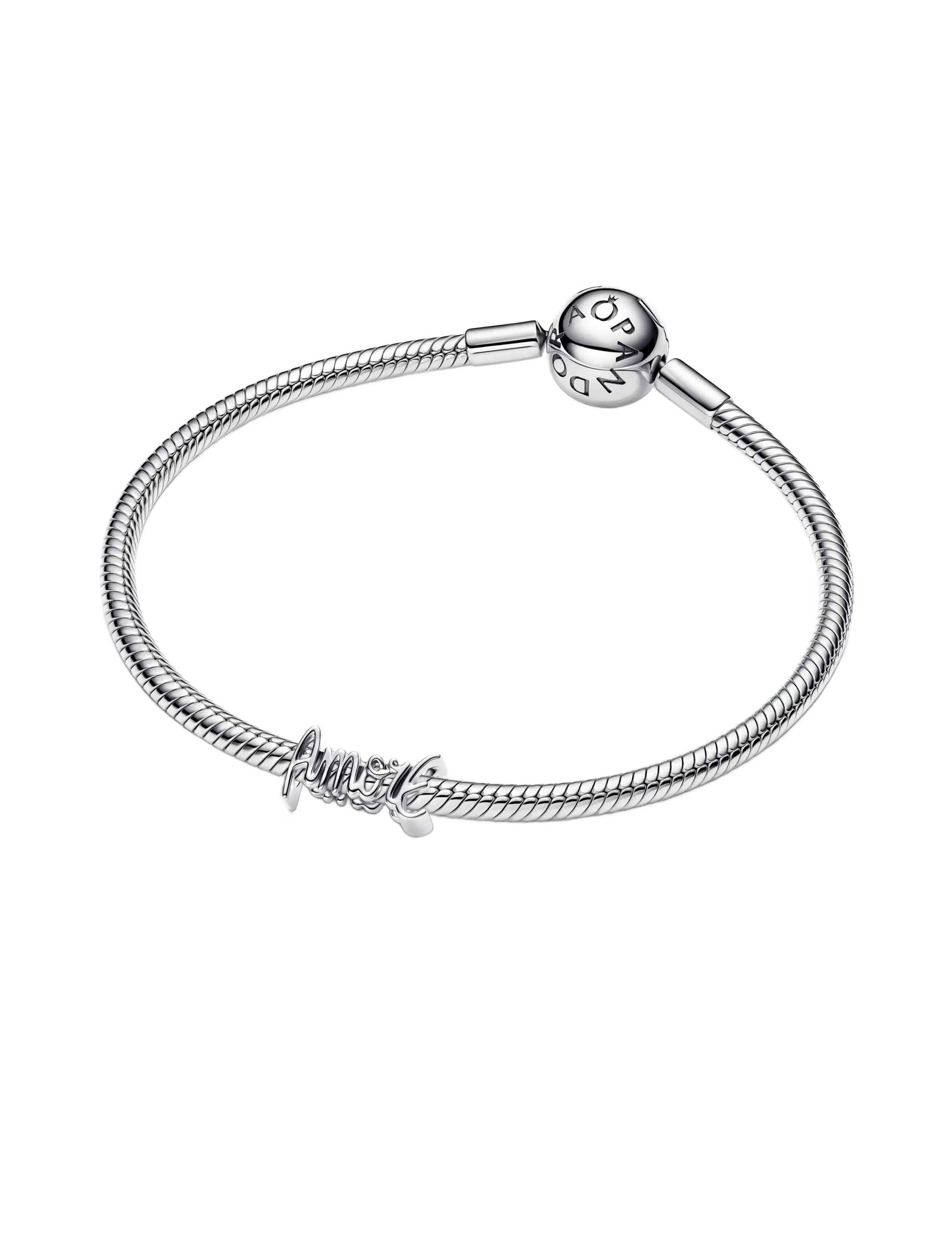 Pandora - Amore Script Charm - hängen & berlocker - no color - 3