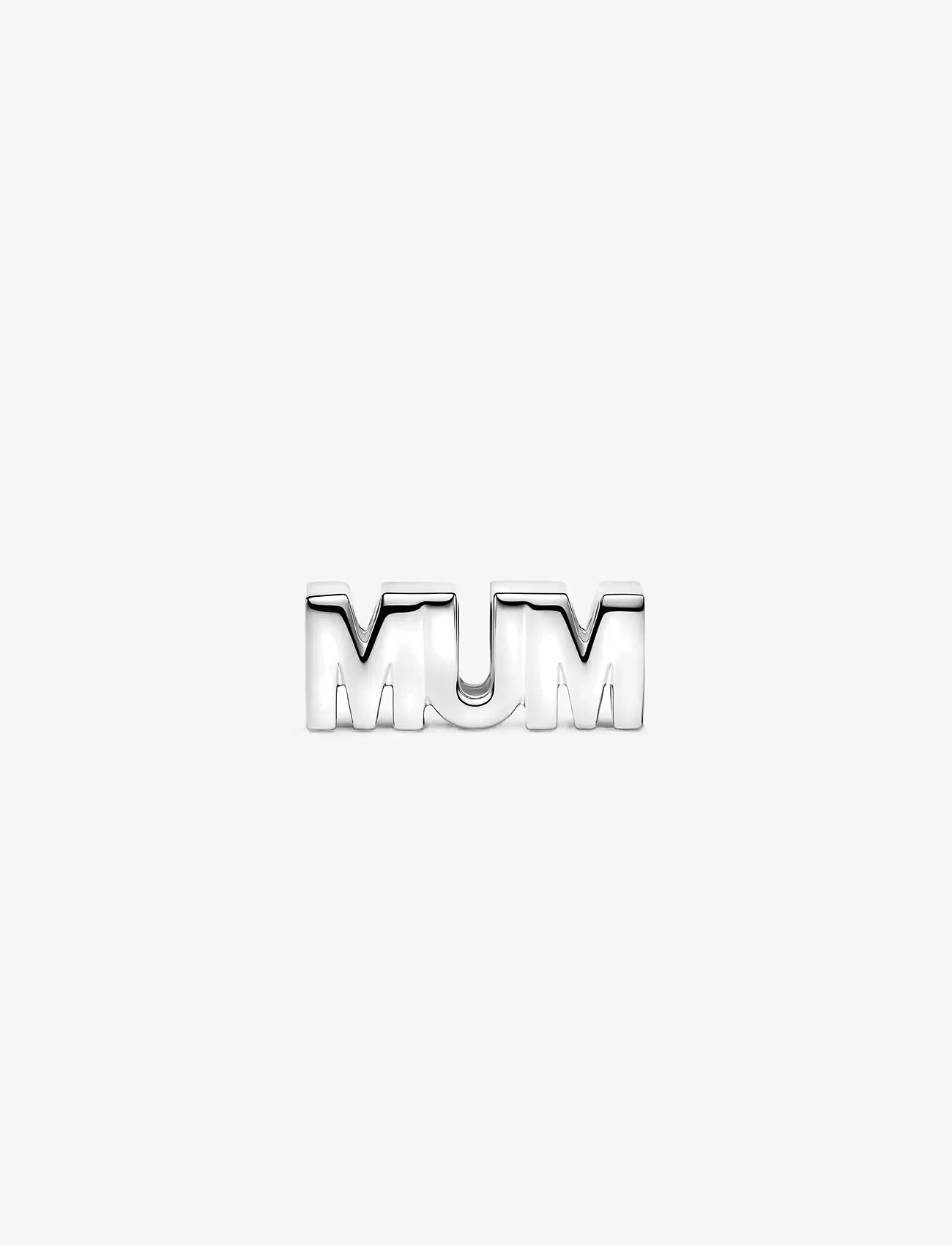 Pandora - Reversible Mum Charm - pendants - clear - 2