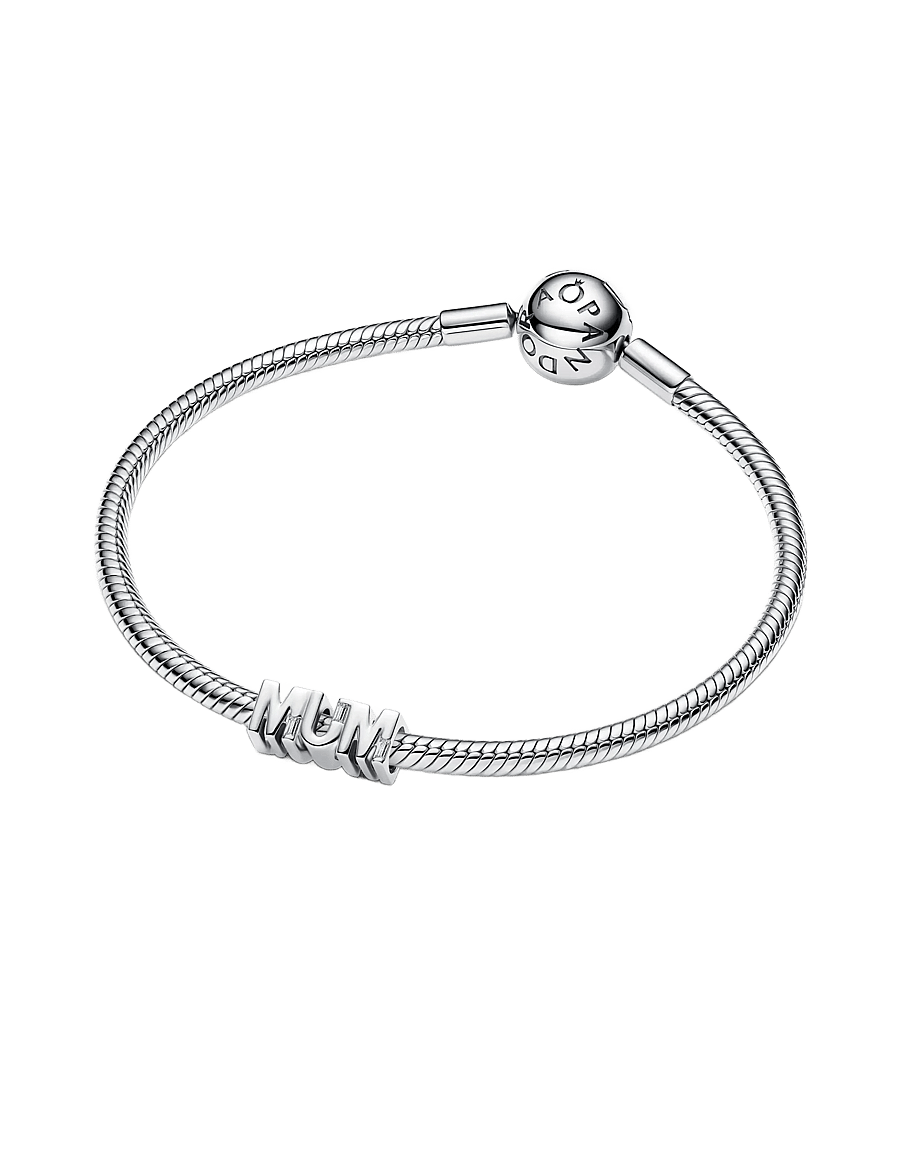 Pandora - Reversible Mum Charm - hängen & berlocker - clear - 3