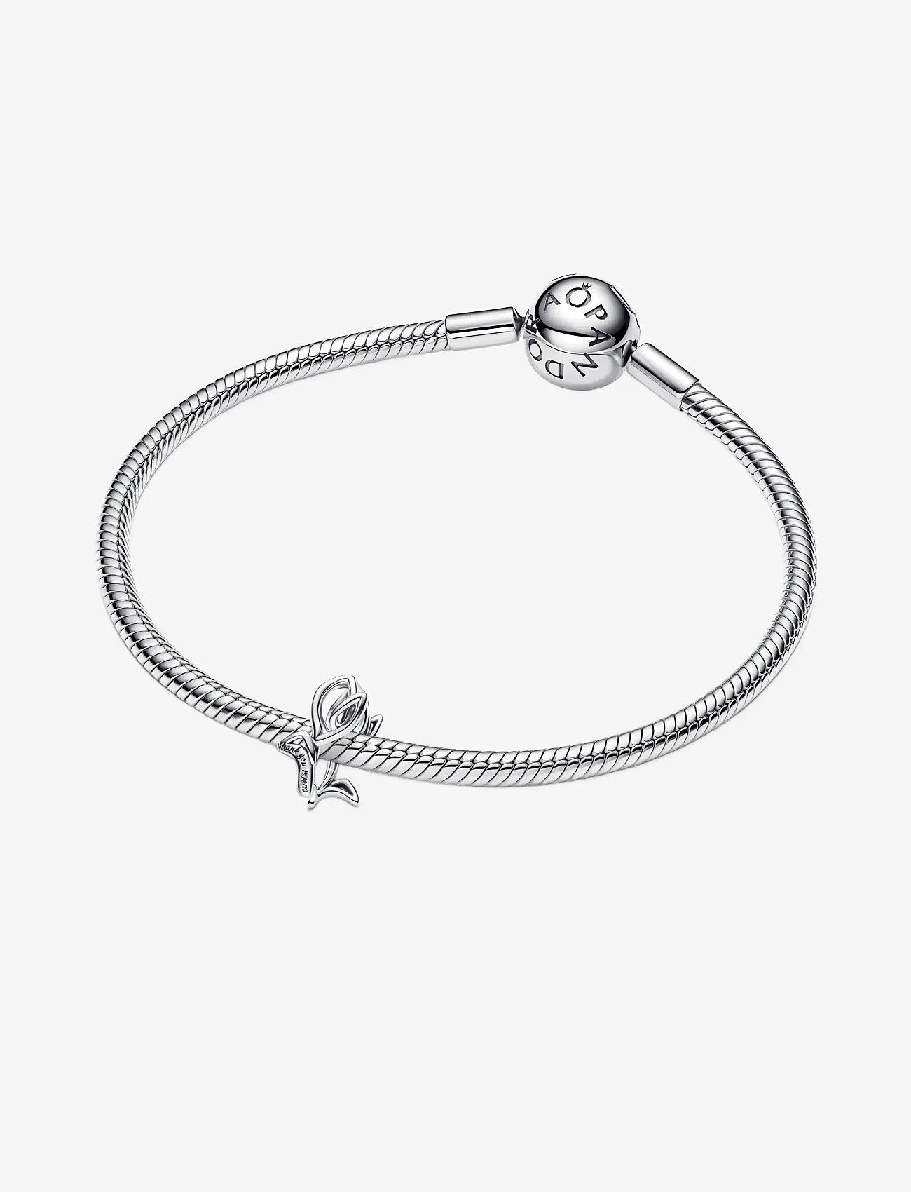 Pandora - Tulip Openwork Charm - pendants - no color - 3