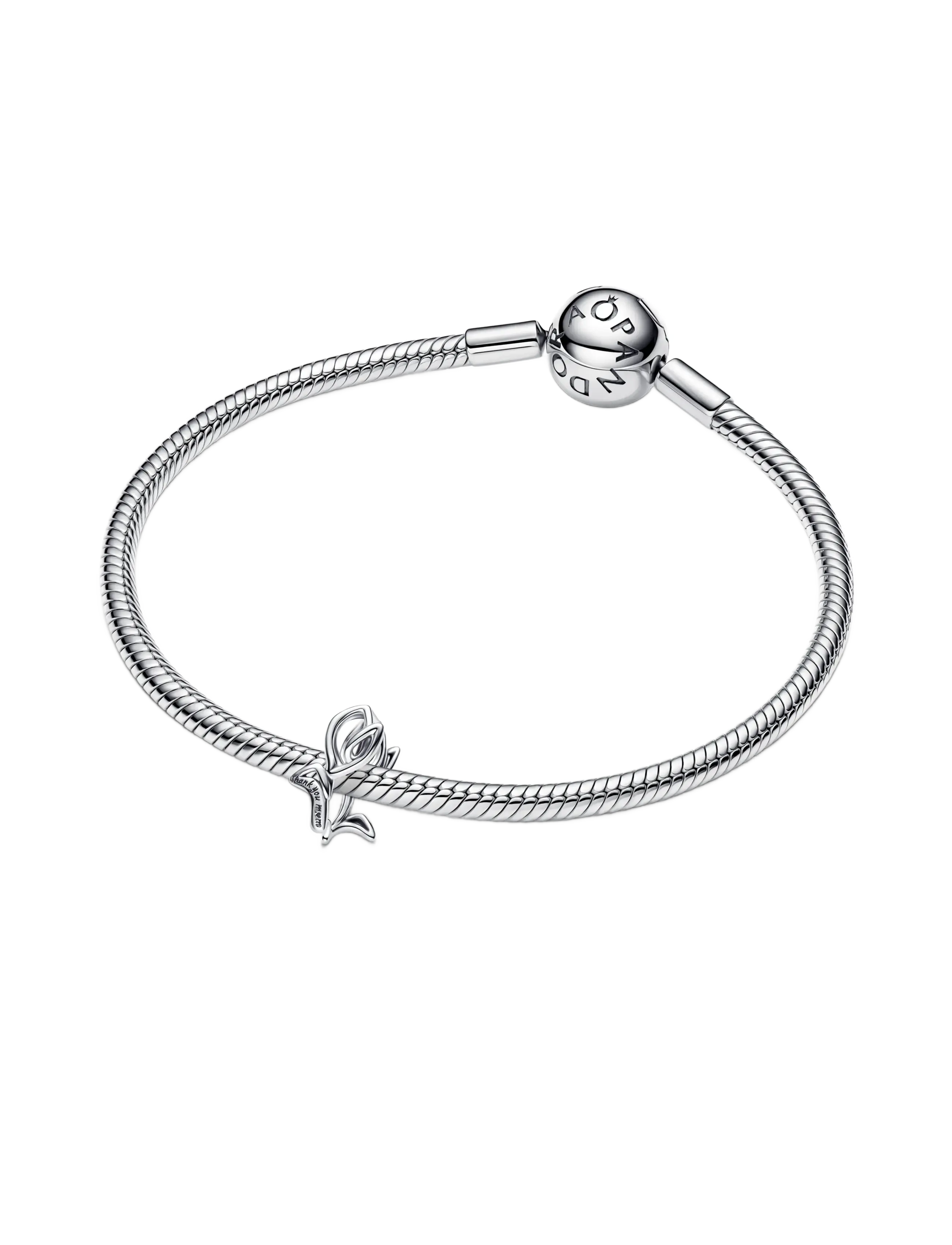 Pandora - Tulip Openwork Charm - no color - 3