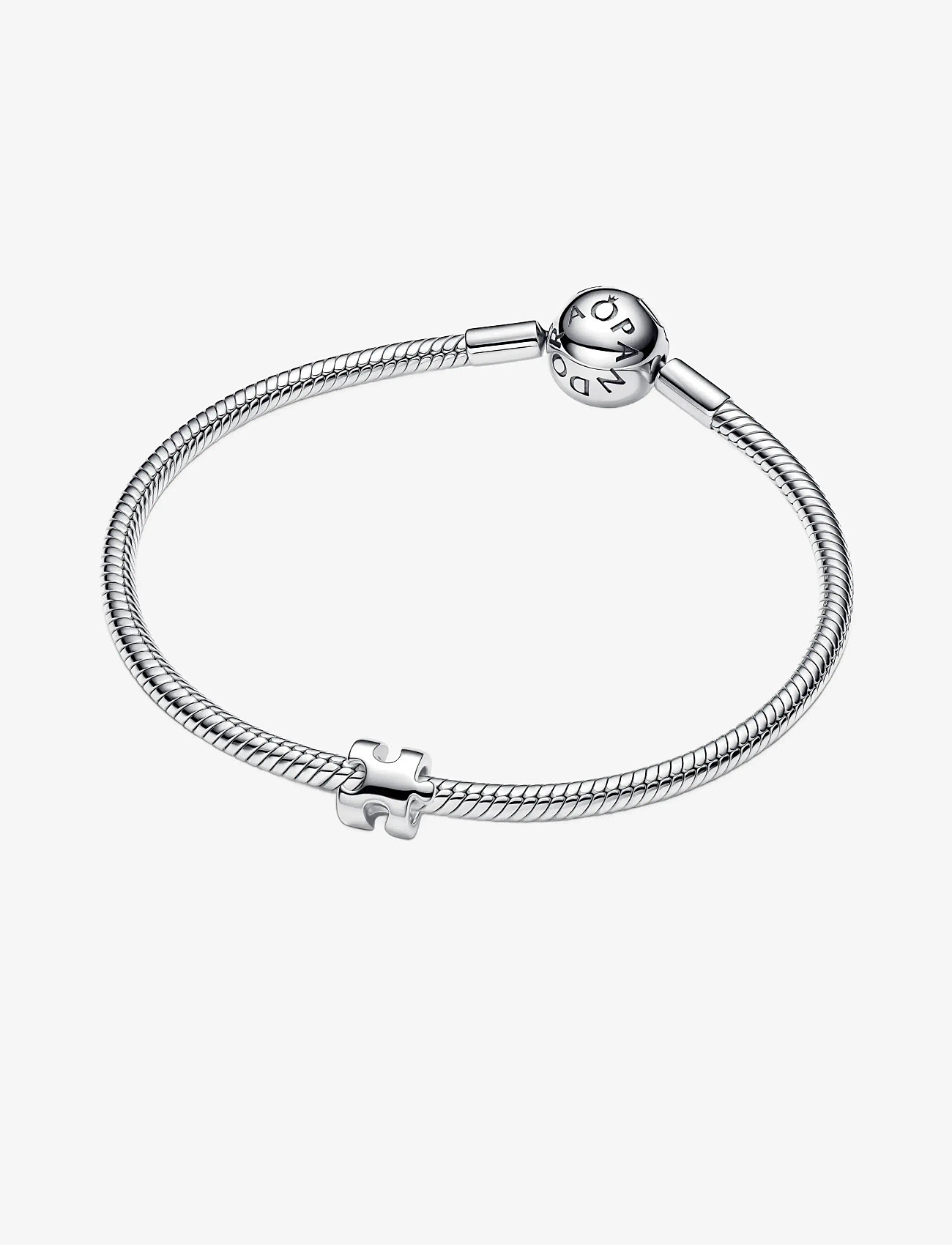 Pandora - Puzzle Piece Mini Charm - no color - 2