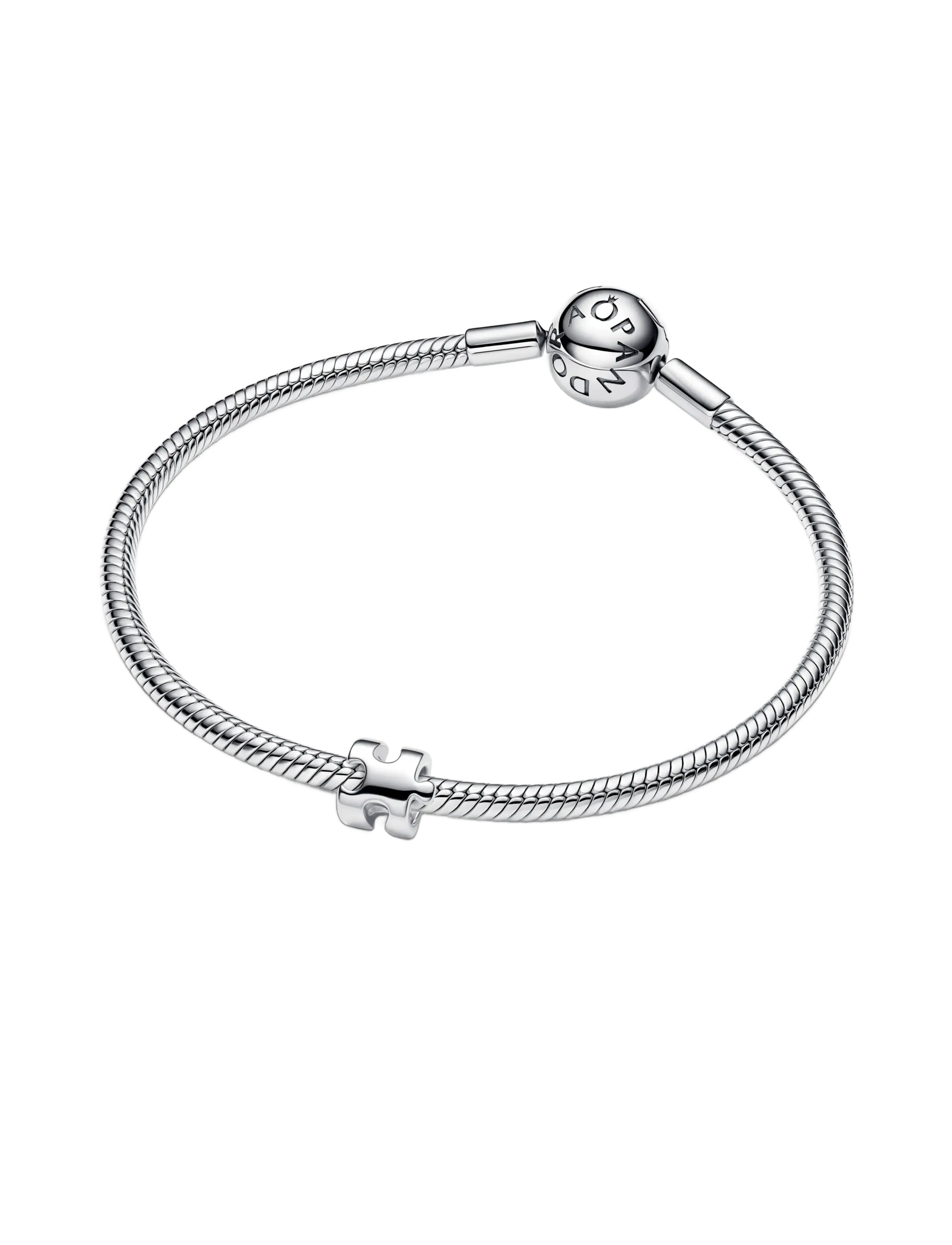 Pandora - Puzzle Piece Mini Charm - pendants - no color - 2