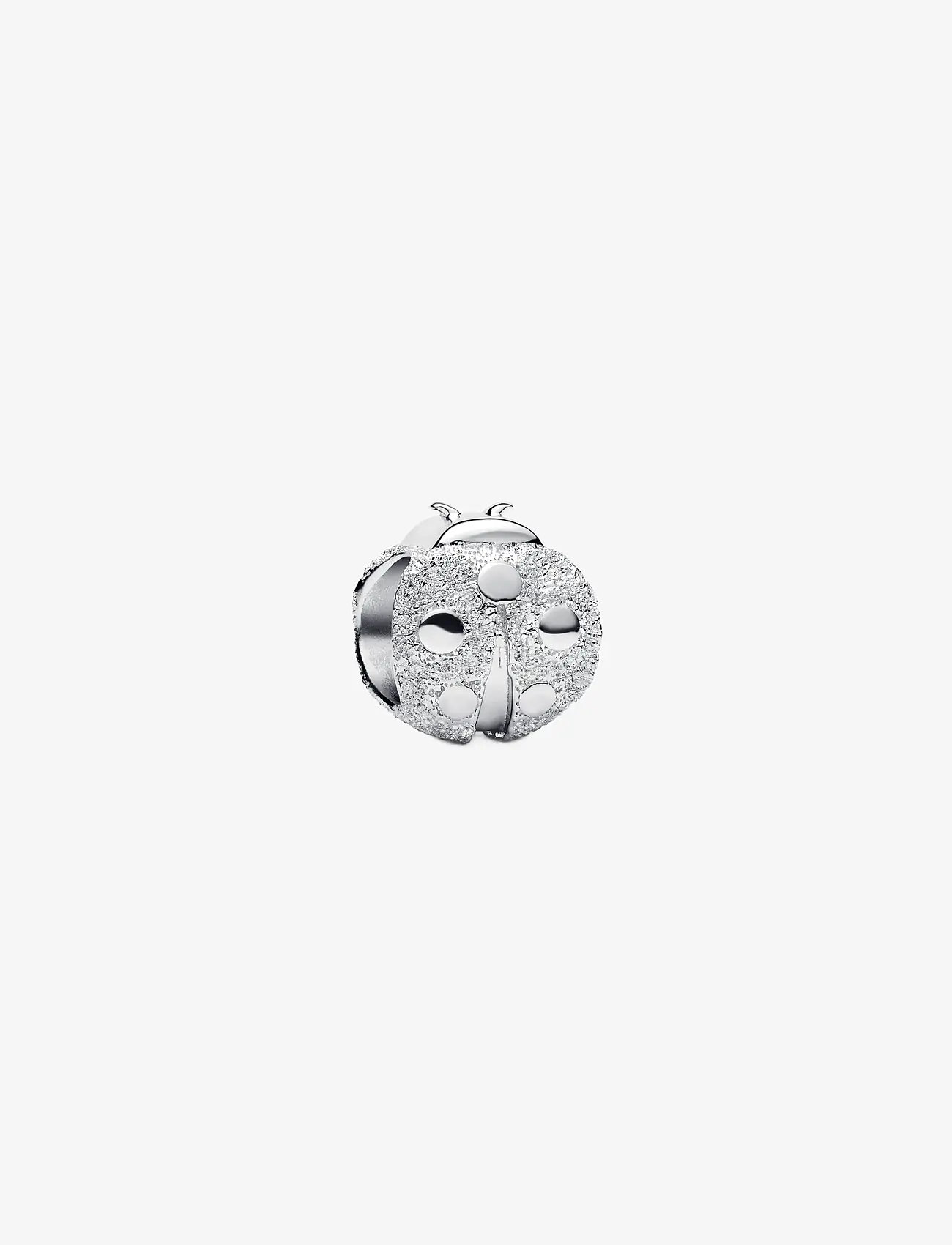 Pandora - Textured Ladybird Mini Charm - hängen & berlocker - no color - 0