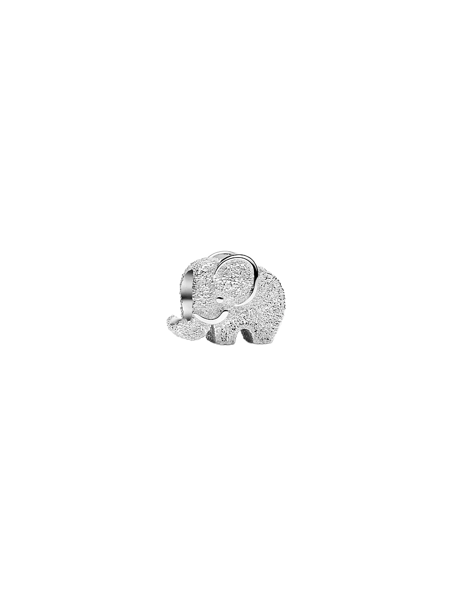 Pandora - Textured Elephant Mini Charm - hangers - no color - 0