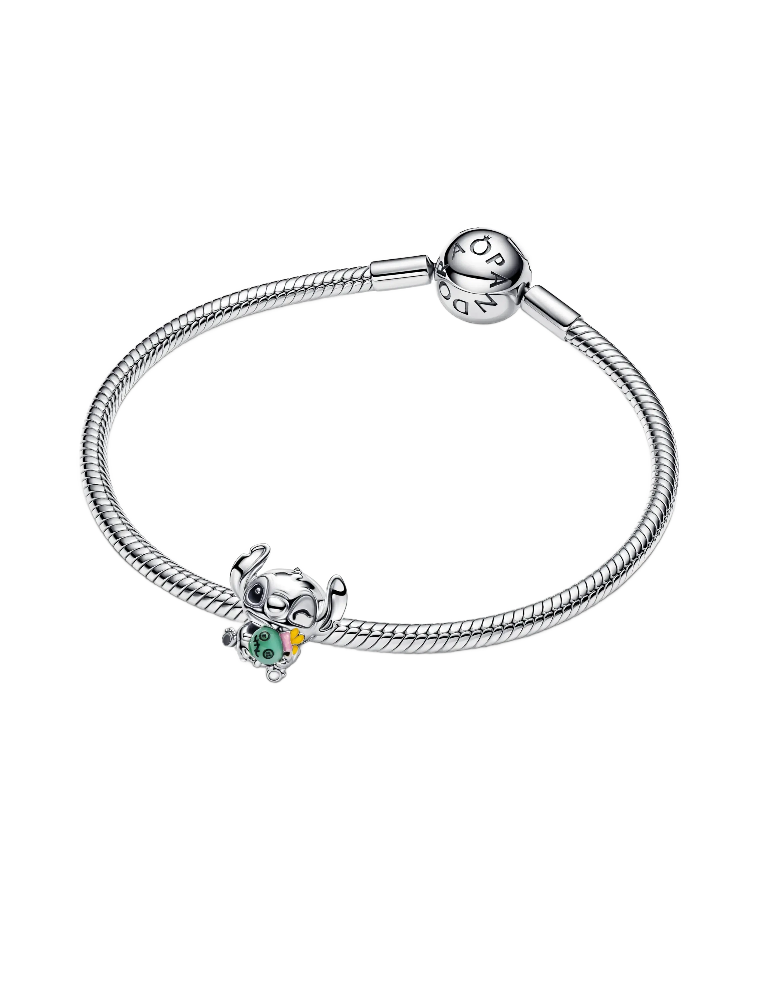 Pandora - Disney Stitch & Scrump Charm - vedhæng - green - 3