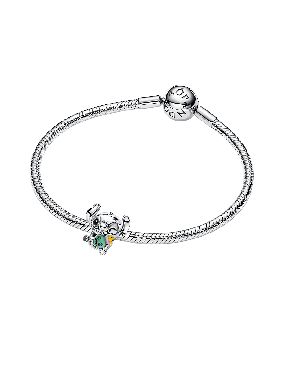 Pandora - Disney Stitch & Scrump Charm - hängen & berlocker - green - 3