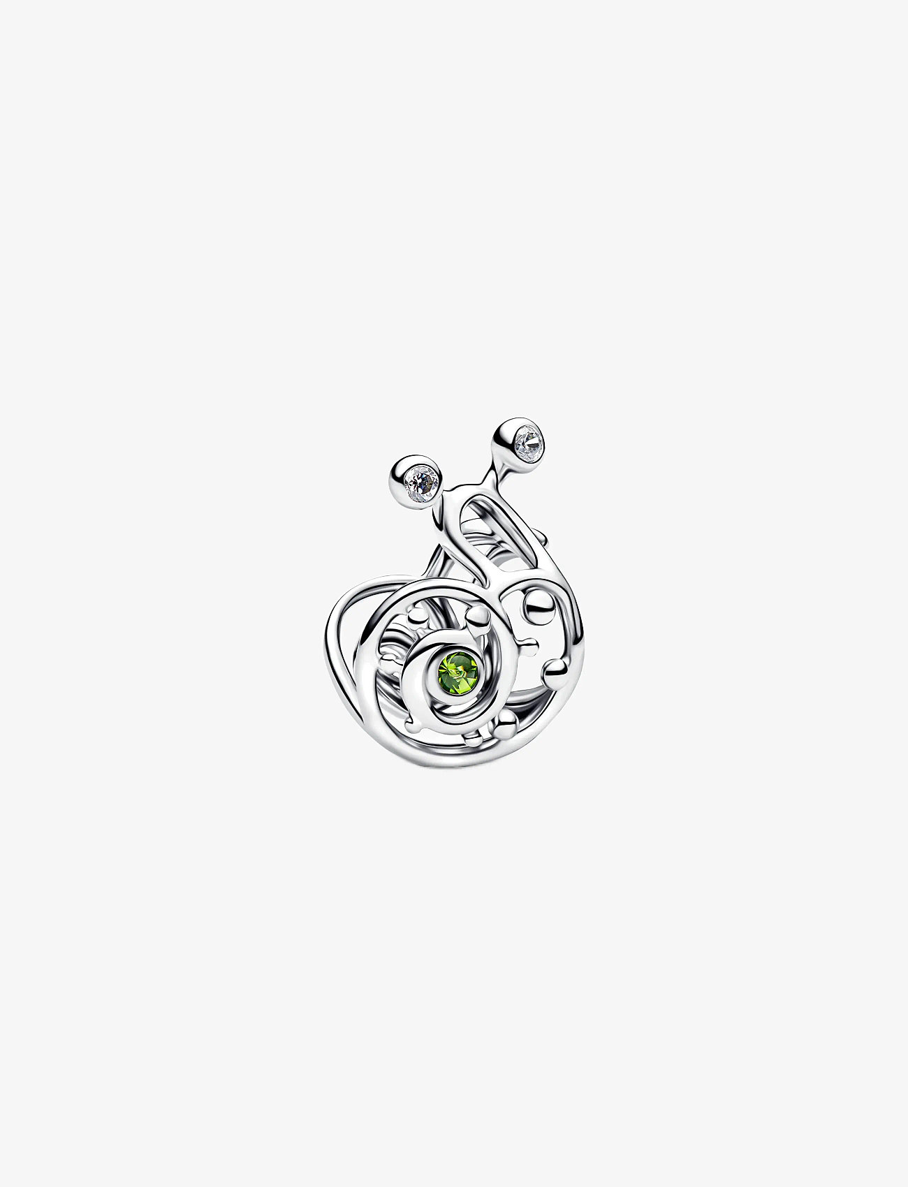 Pandora - Snail Openwork Charm - pendants - green - 1