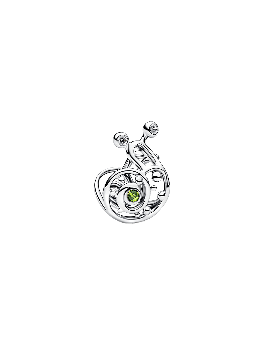 Pandora - Snail Openwork Charm - vedhæng - green - 1