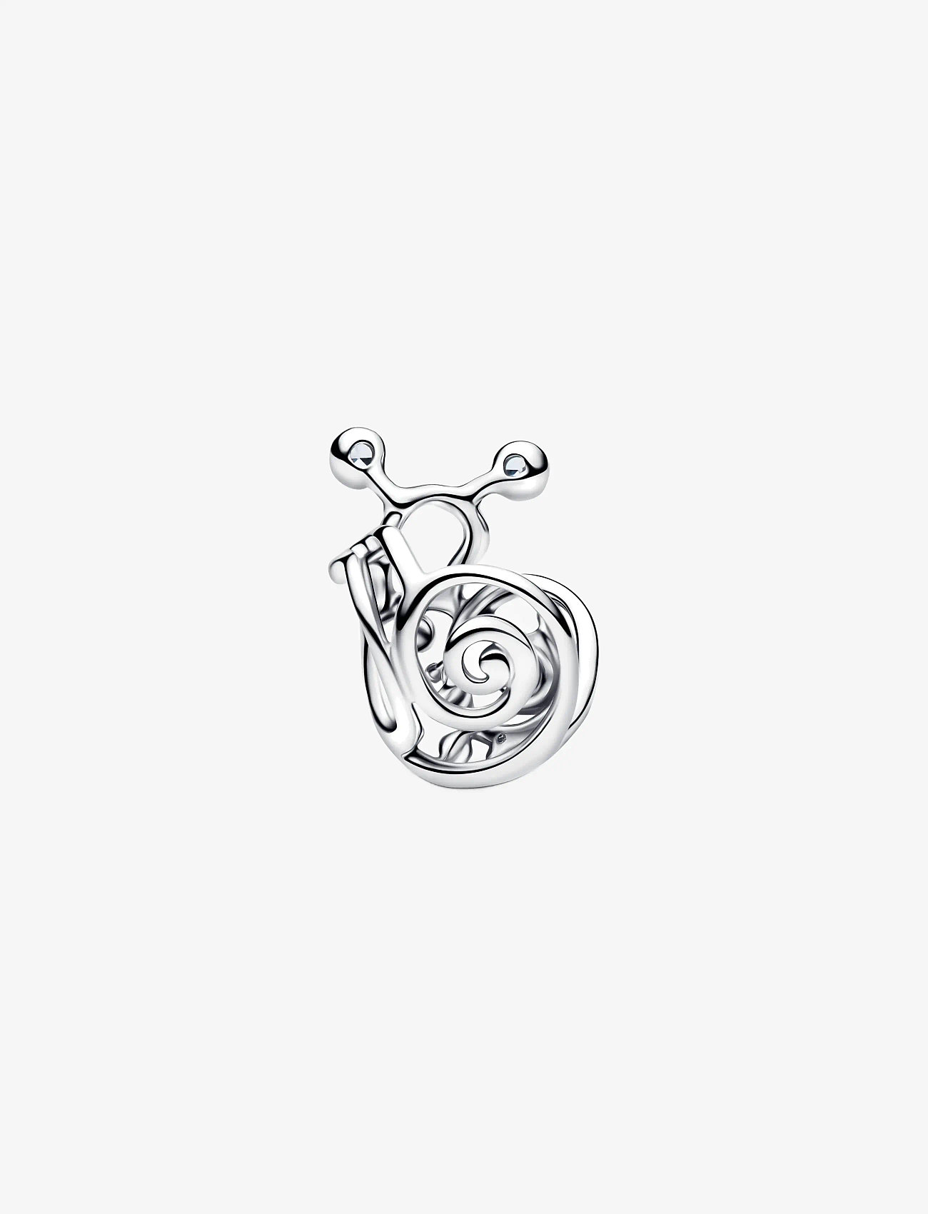 Pandora - Snail Openwork Charm - pendants - green - 2