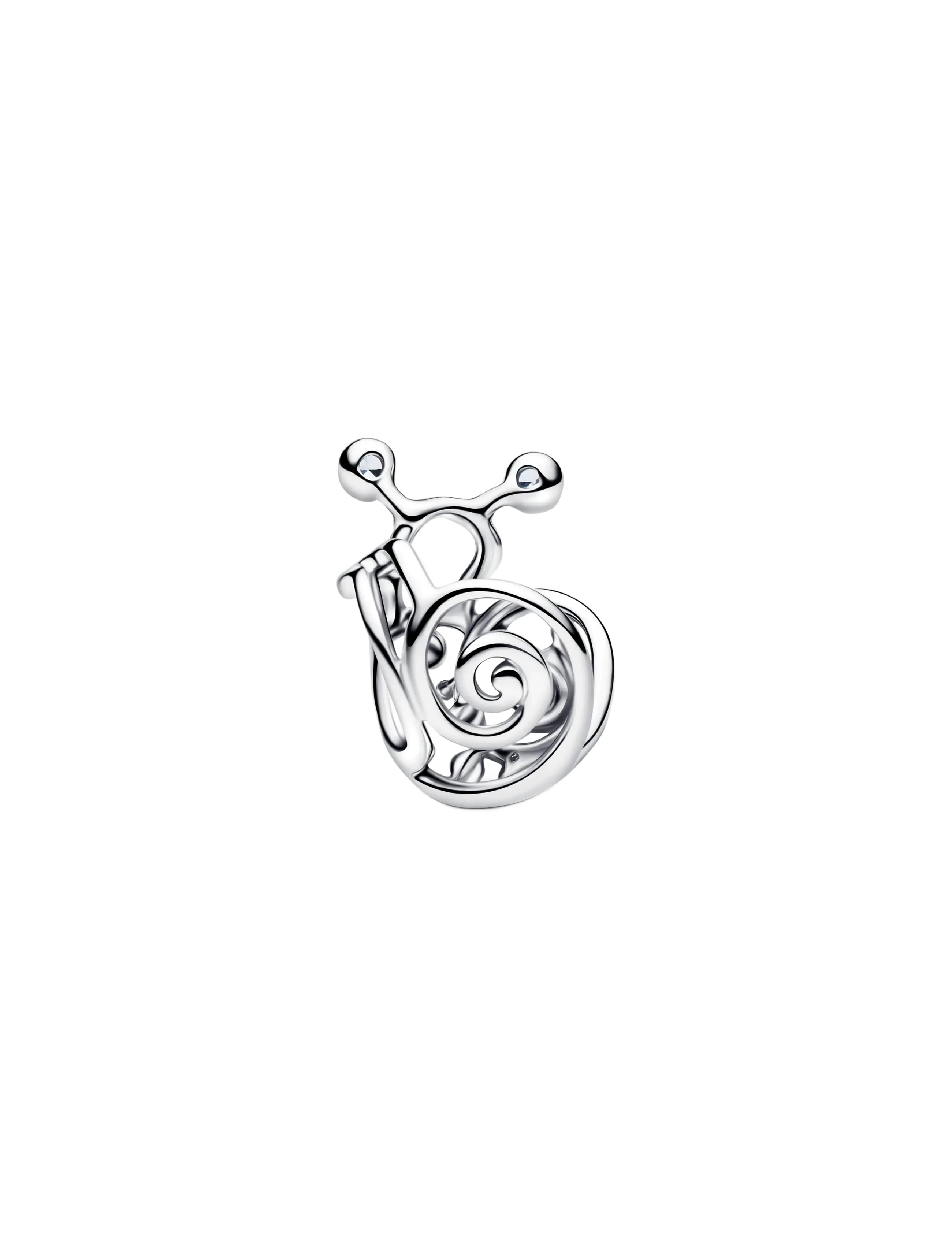 Pandora - Snail Openwork Charm - hangers - green - 2