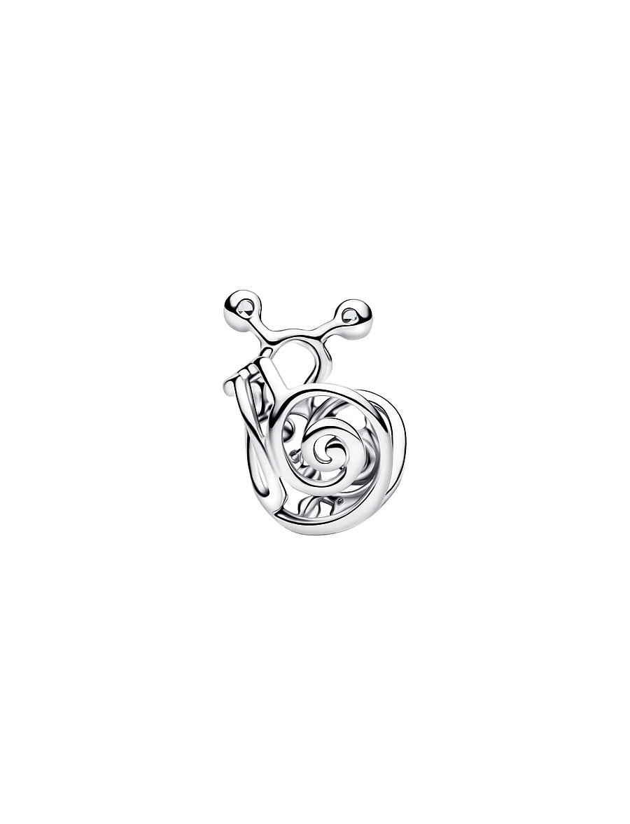 Pandora - Snail Openwork Charm - vedhæng - green - 2