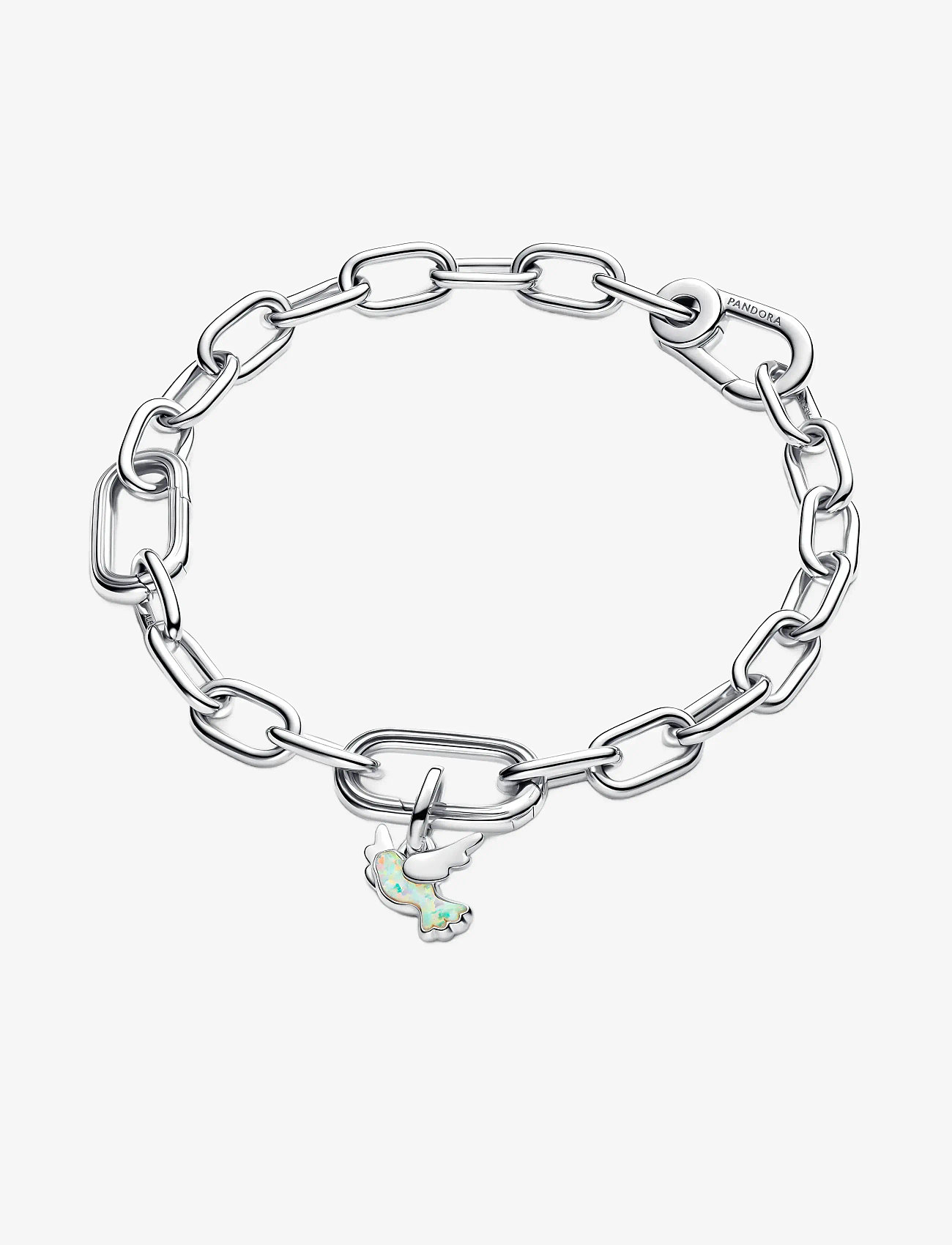 Pandora - White Dove Mini Dangle Charm - vedhæng - white - 3