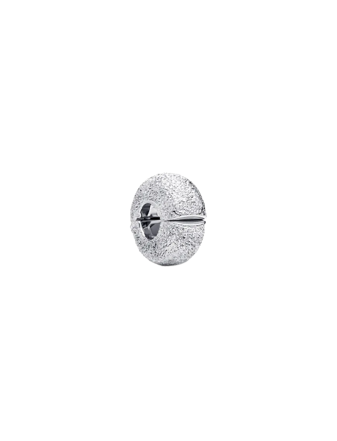 Pandora Textured Mini Clip Charm - Accessoarer - NO COLOR / undefined