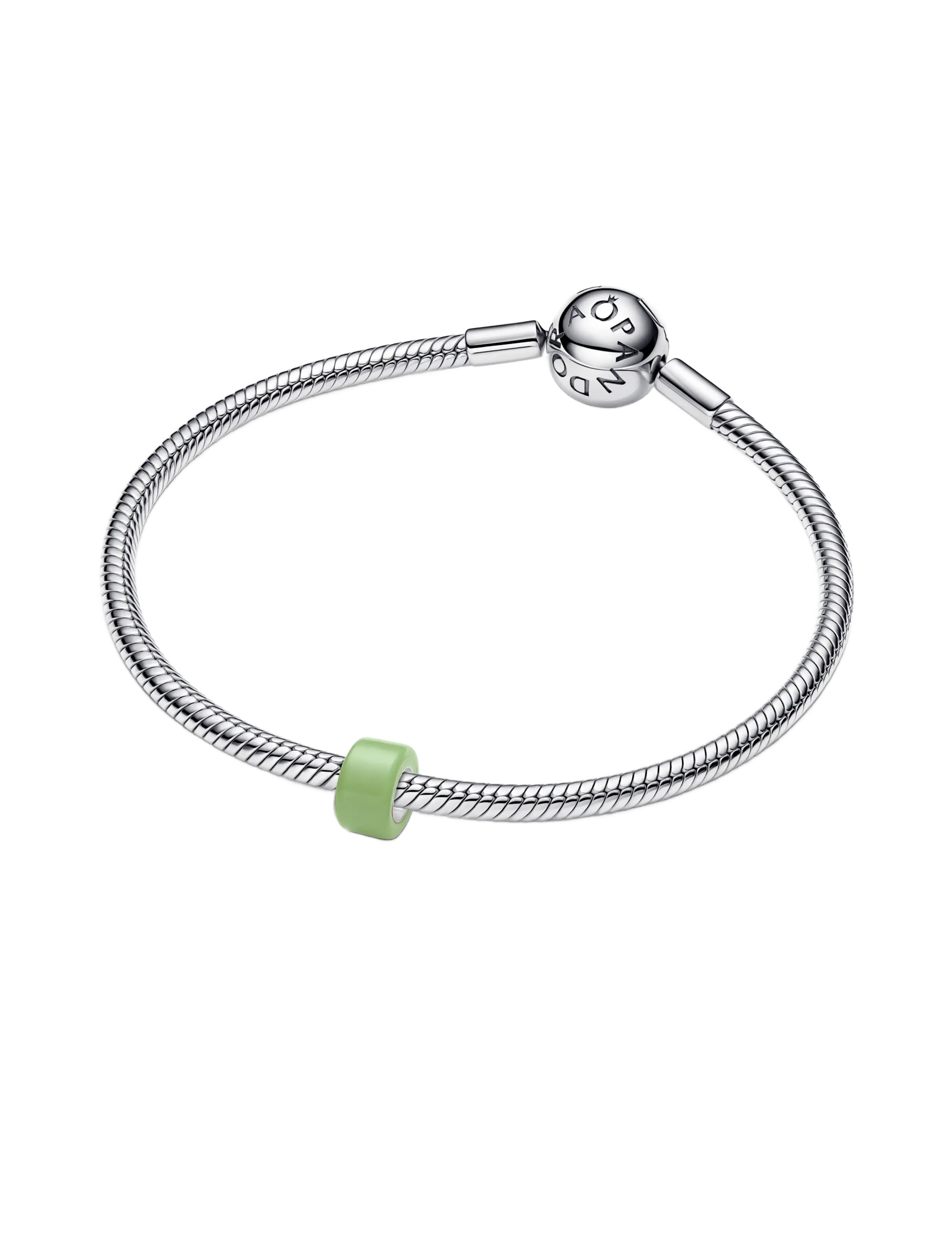 Pandora - Green Murano Glass Mini Charm - hängen & berlocker - green - 3