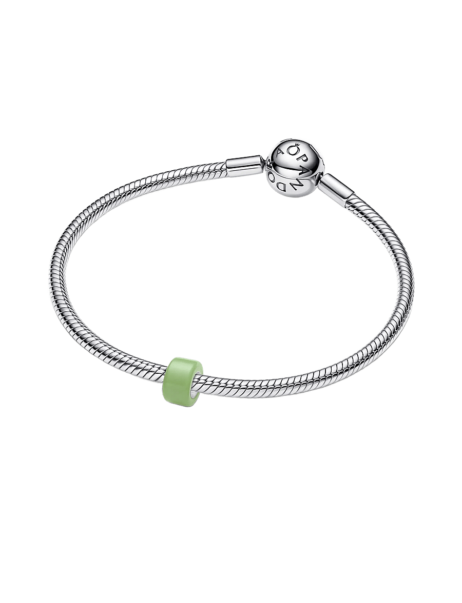 Pandora - Green Murano Glass Mini Charm - hängen & berlocker - green - 3