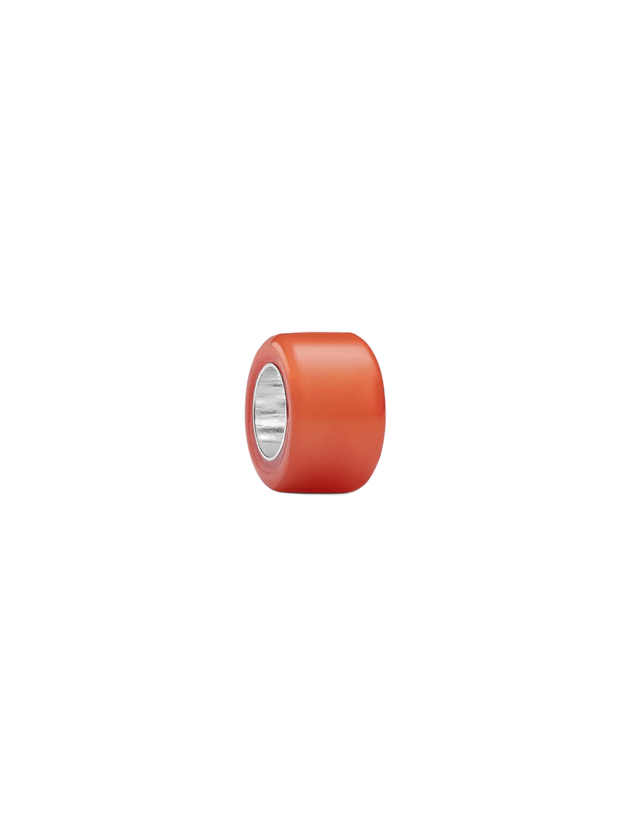 Pandora - Orange Murano Glass Mini Charm - hängen & berlocker - orange - 1