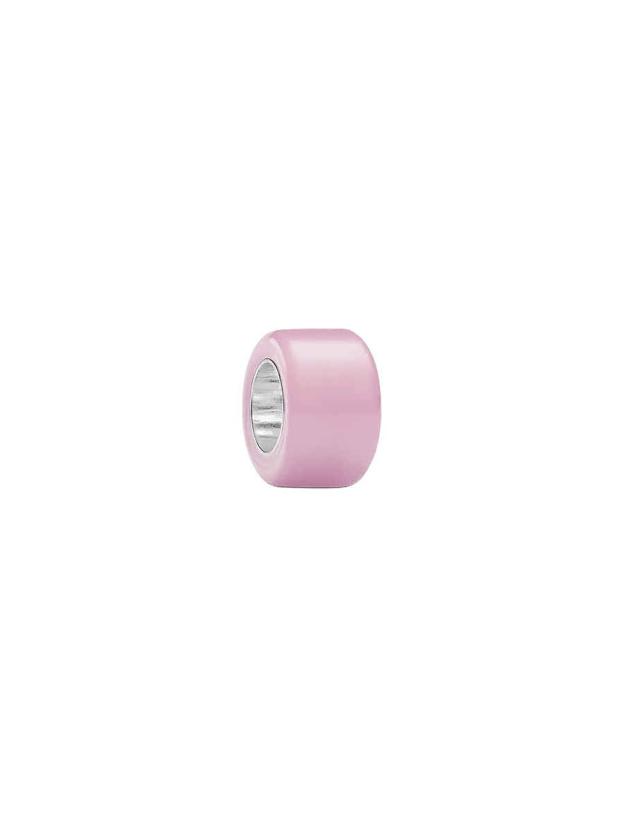 Pandora - Pink Murano Glass Mini Charm - hängen & berlocker - pink - 1
