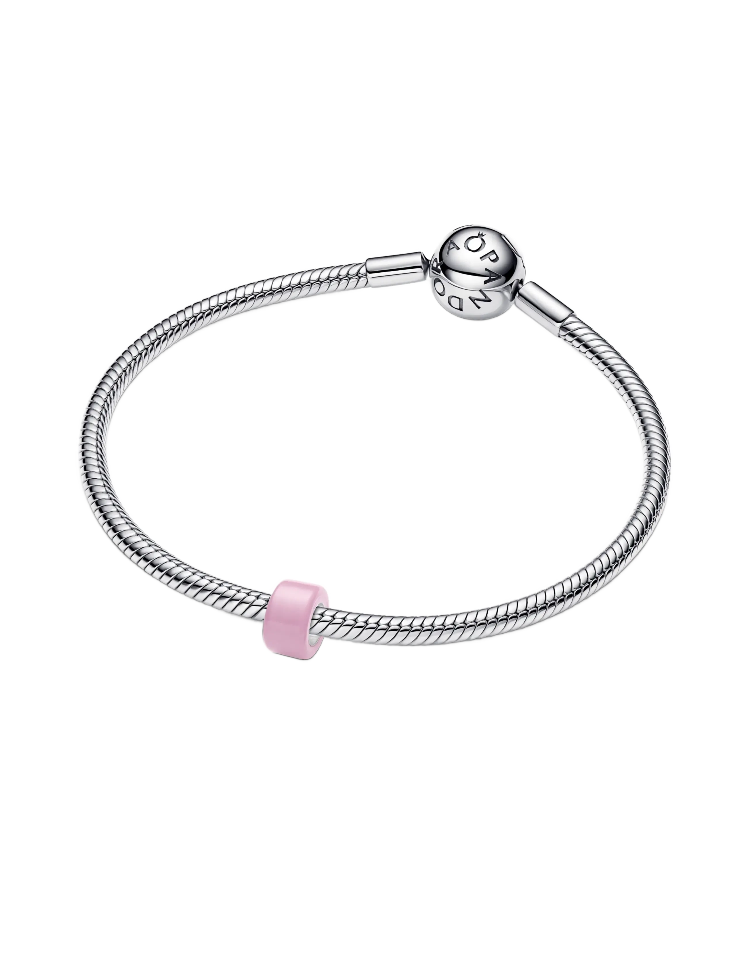 Pandora - Pink Murano Glass Mini Charm - hängen & berlocker - pink - 3