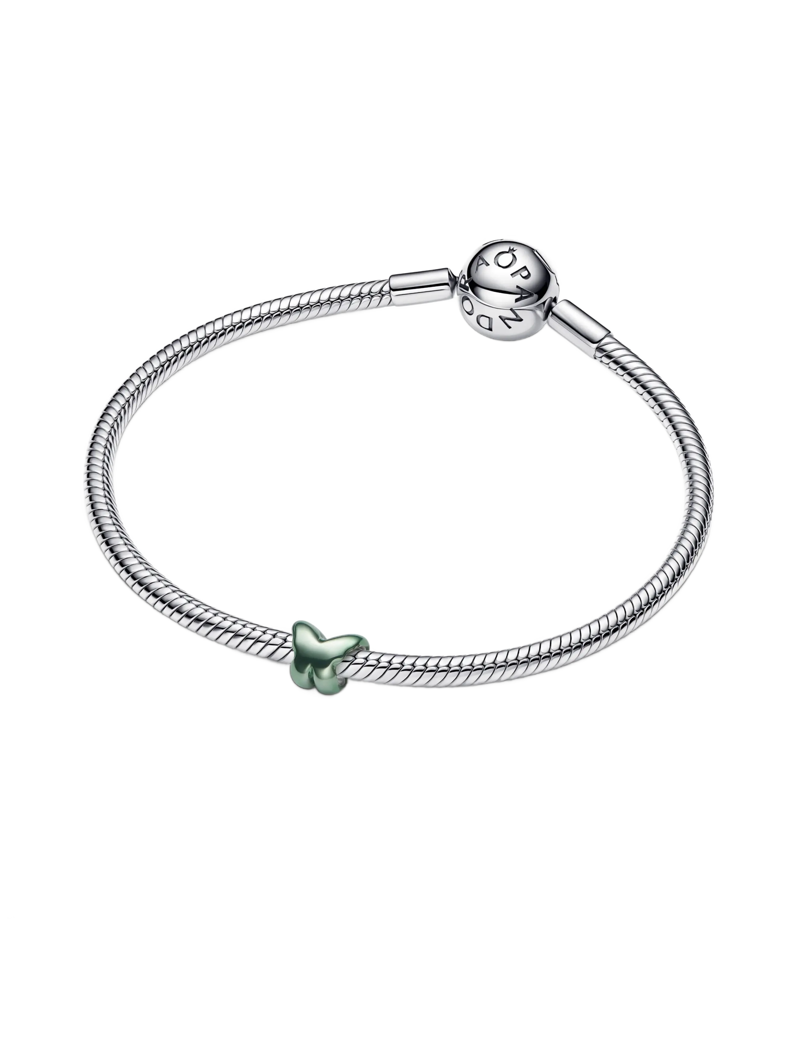 Pandora - Green Butterfly Mini Charm - hängen & berlocker - green - 3