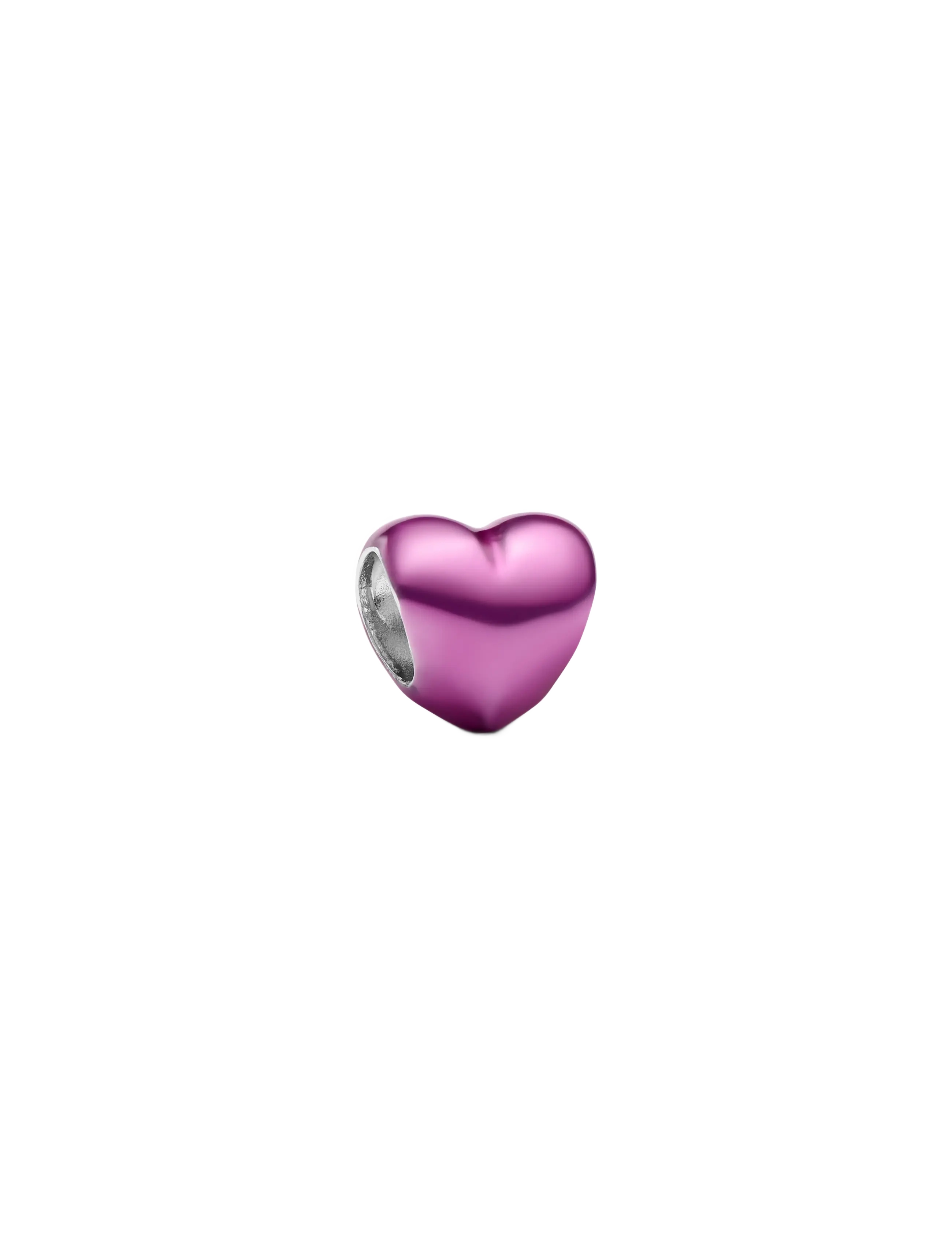 Pandora Pink Heart Mini Charm - Julegaver til kvinder - PINK / pink/rose