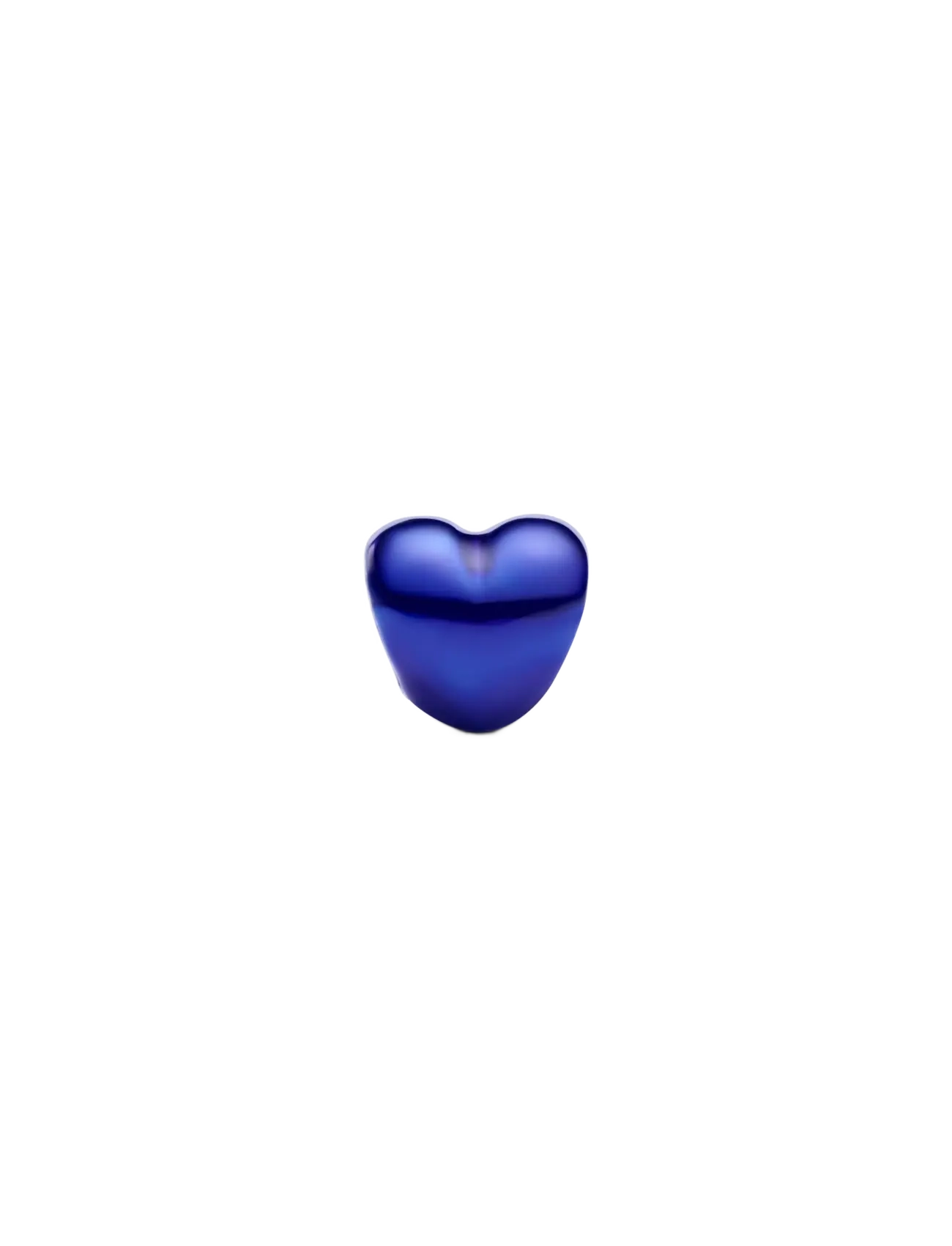 Pandora - Blue Heart Mini Charm - hängen & berlocker - blue - 2